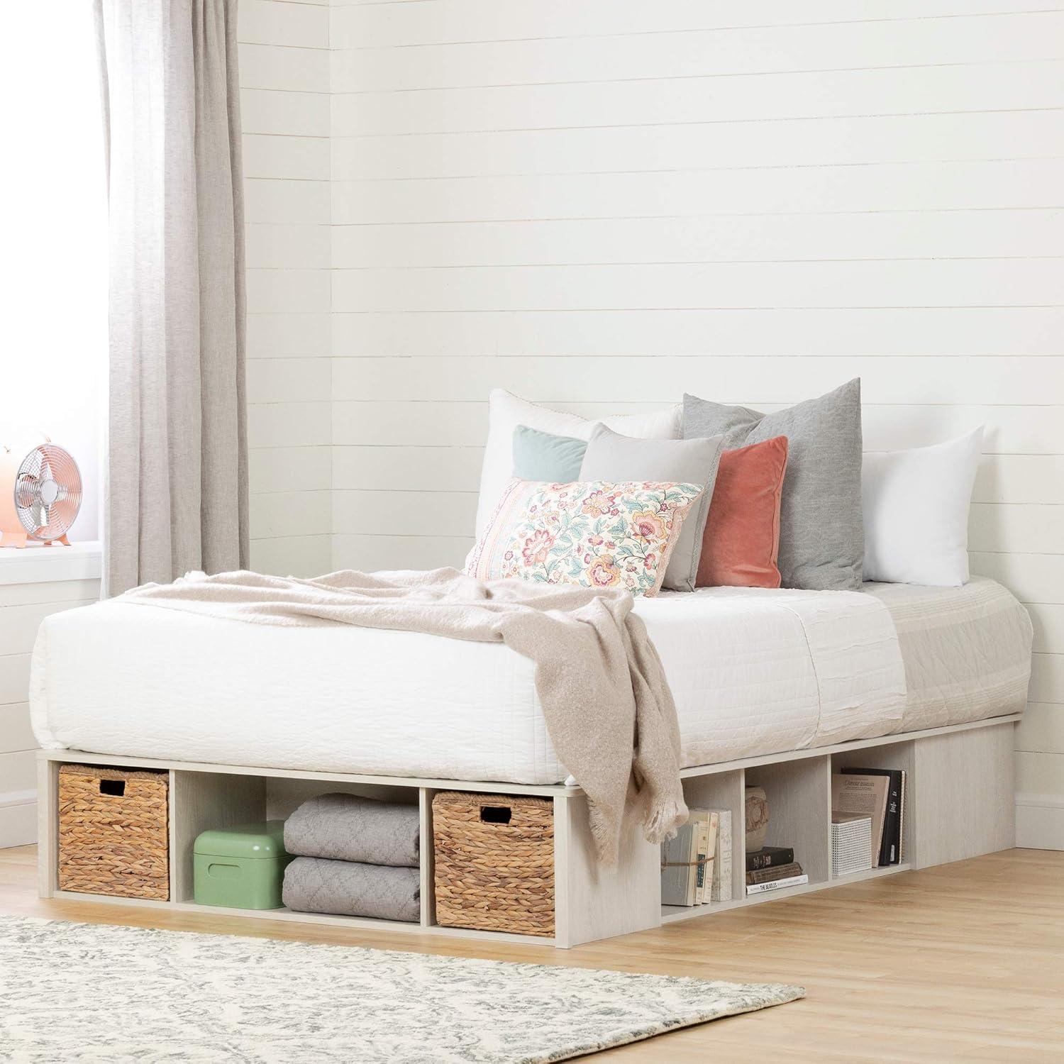 South Shore Lilak Storage Platform Bed