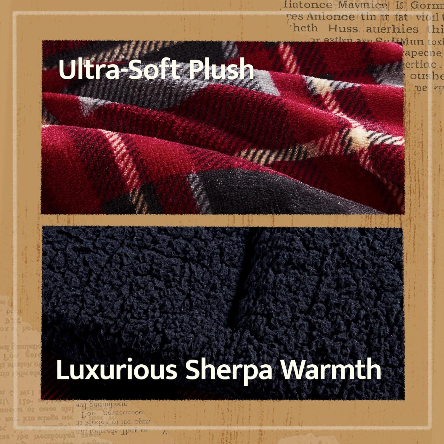 Woolrich Alton Plush to Sherpa Down Alternative Comforter Set