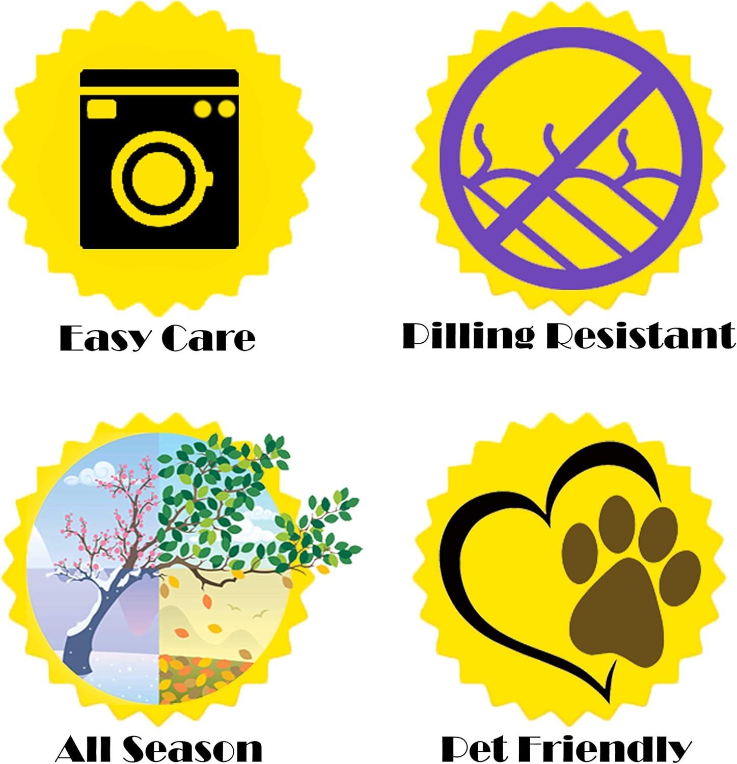 ELEGANT COMFORT Elegant Comfort Luxury Ultra Plush Velvet Touch 50 X 60Inch Christmas Blanket, Cozy, Soft And Warm Holiday Printed Fleece, 50 X 60, Santa Snowman Gray