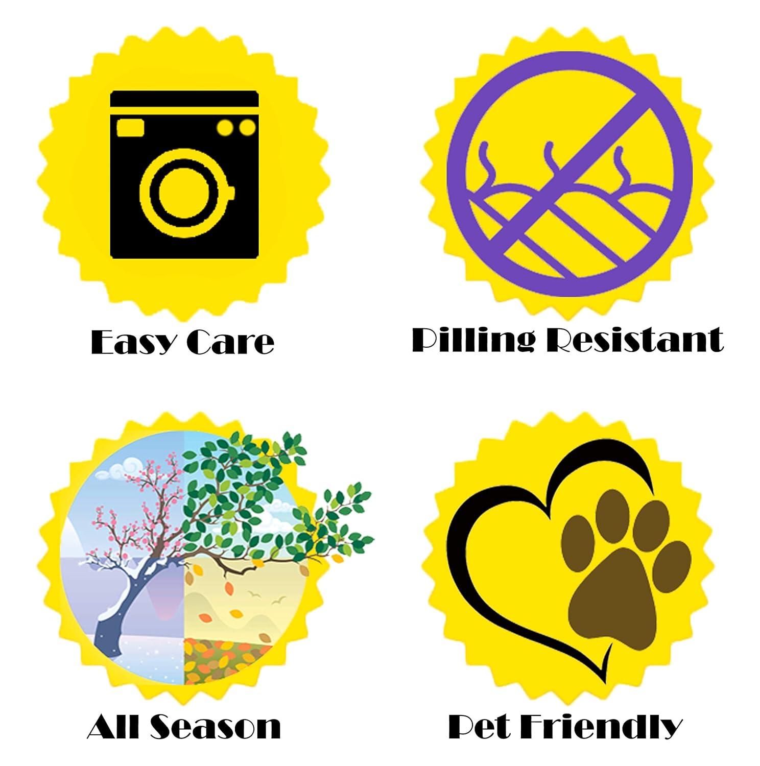 ELEGANT COMFORT Elegant Comfort Luxury Ultra Plush Velvet Touch 50 X 60Inch Christmas Blanket, Cozy, Soft And Warm Holiday Printed Fleece, 50 X 60, Santa Snowman Gray