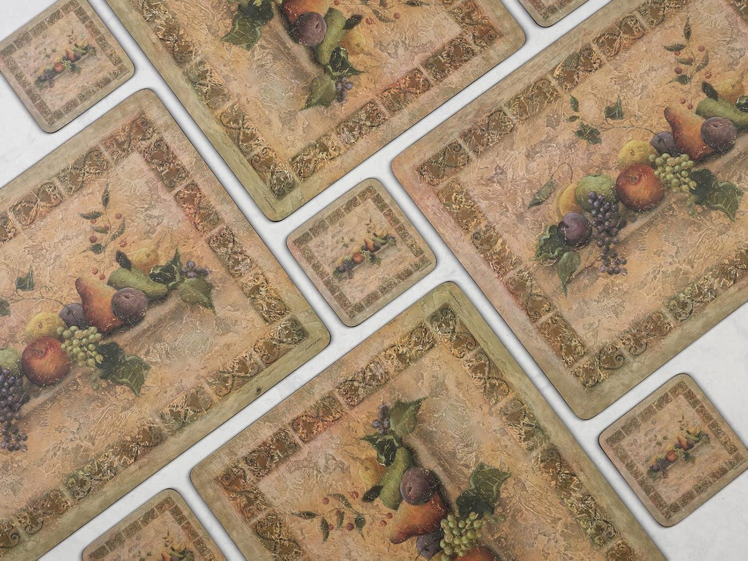 Pimpernel Pimpernel Tuscan Palette Coasters 4"X 4" (Set of 6)
