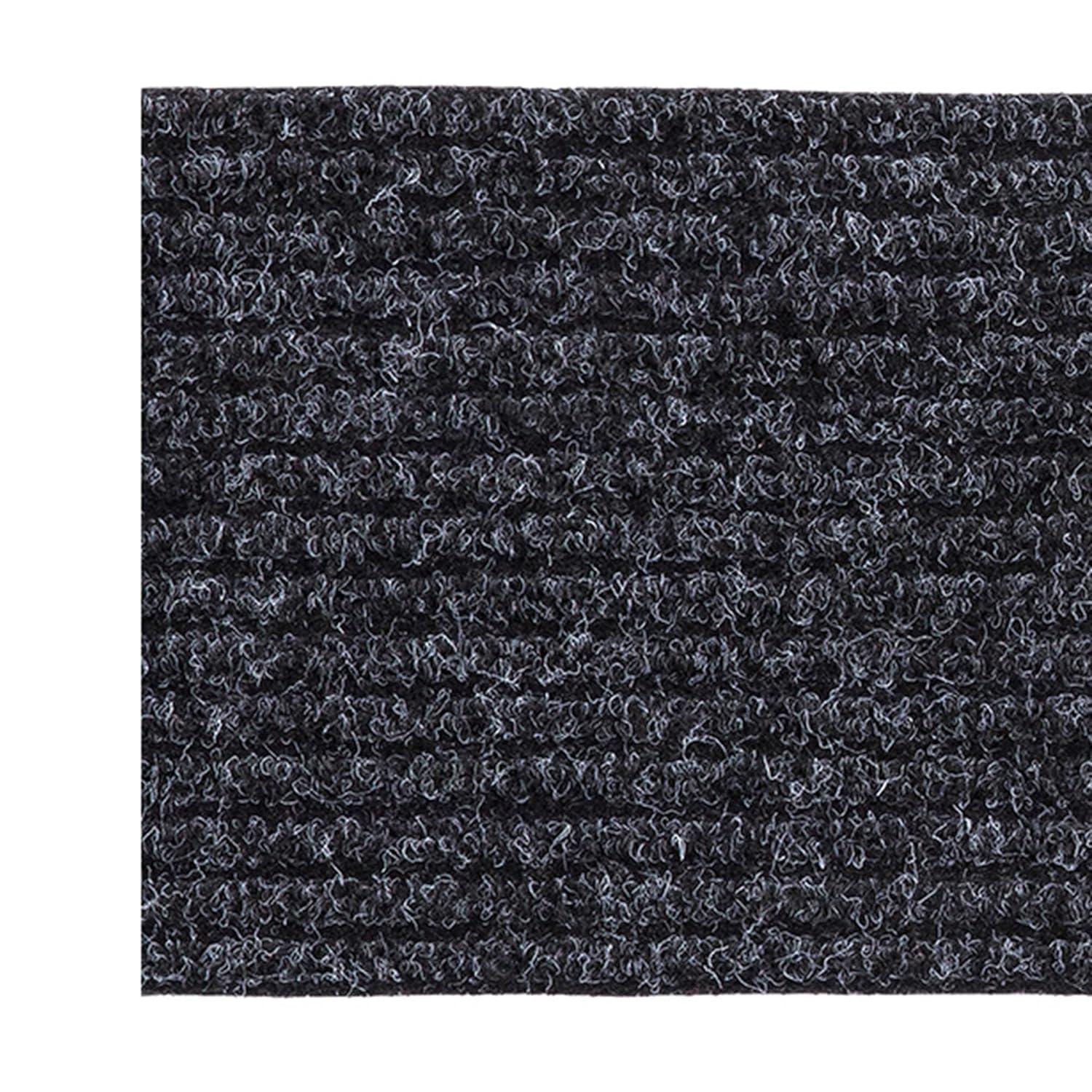 Ottomanson Lifesaver Non-Slip Rubberback Scrape Rib Indoor/Outdoor Stair Treads