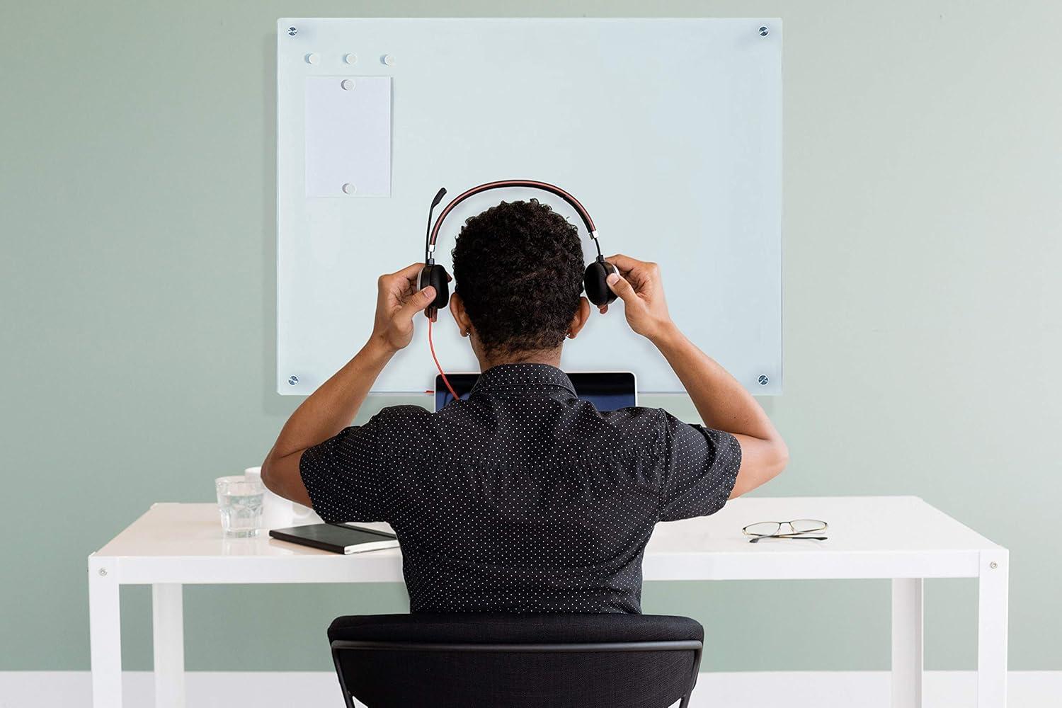 Audio-Visual Direct Wall Glass Magnetic Glass Board