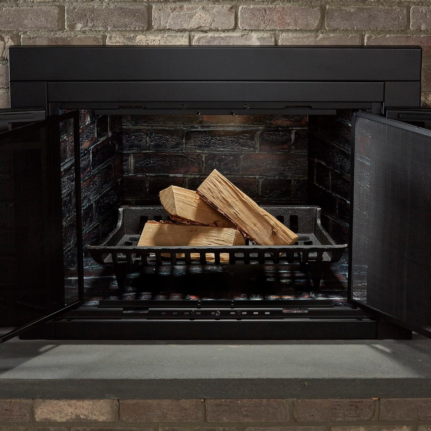 UniFlame Zero Clearance Cast Iron Stack Grate