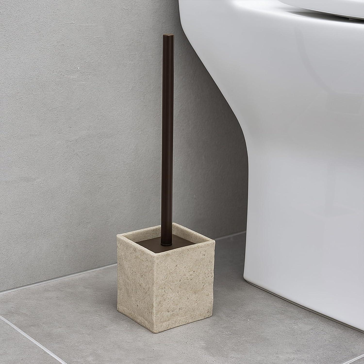 Evideco Evideco Resin Toilet Brush And Holder