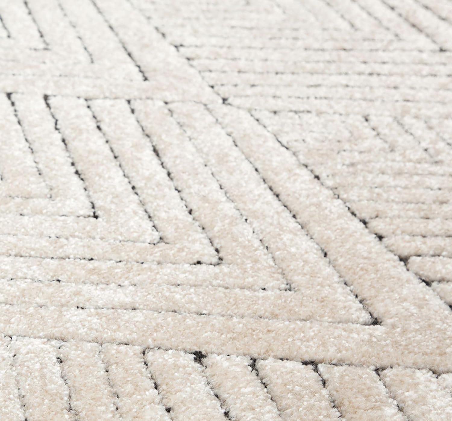 Cadence Contemporary Alabaster Area Rug, 2' x 4'