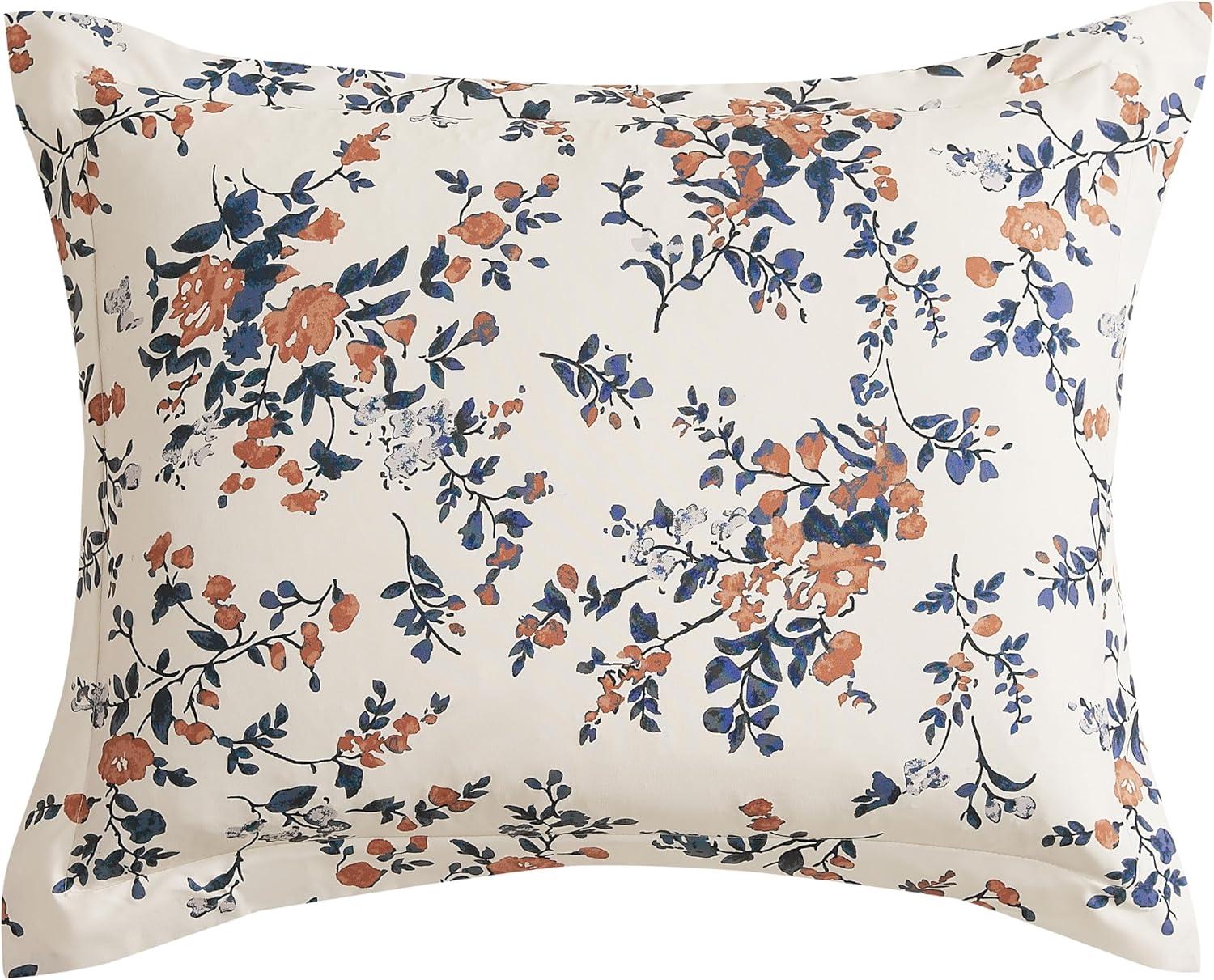 Lucky Brand Lucky Brand Garden Floral Bouquet Reversible Duvet Cover & Shams Bedding Sets