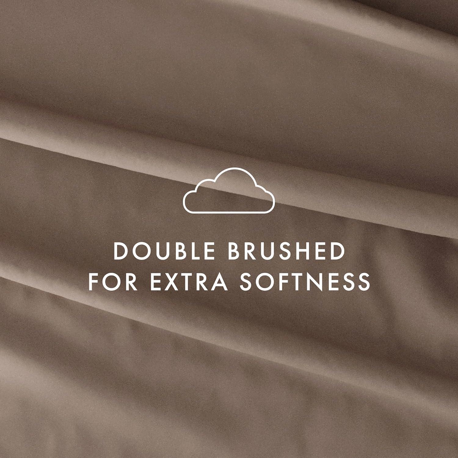 Simply Soft 6-Piece Wrinkle Free Microfiber Sheet Set with 16" Deep Pockets!