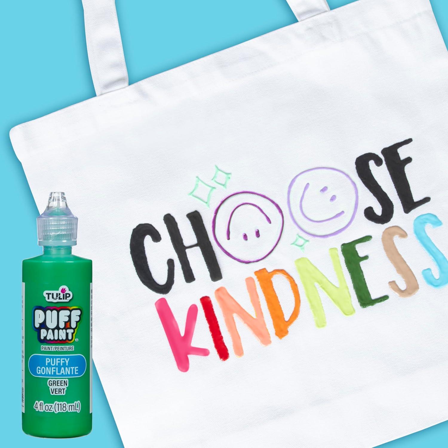 Tulip Puff Fabric Paint 3D, 4 fl oz, Green