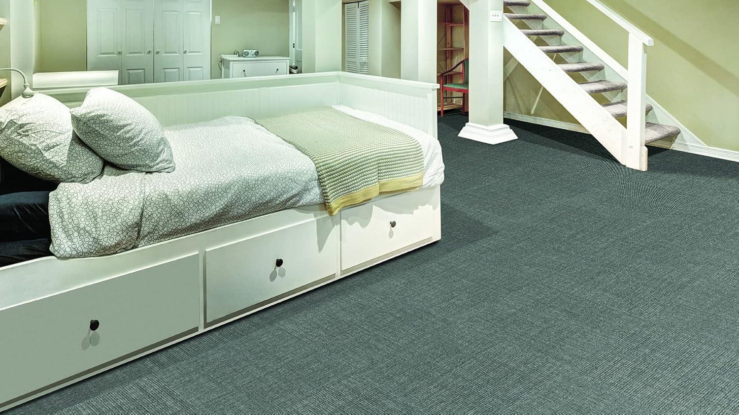 Mohawk Mohawk Basics 24" x 24" PET Fiber Carpet Tiles (96 sqft per carton-24 Tiles)