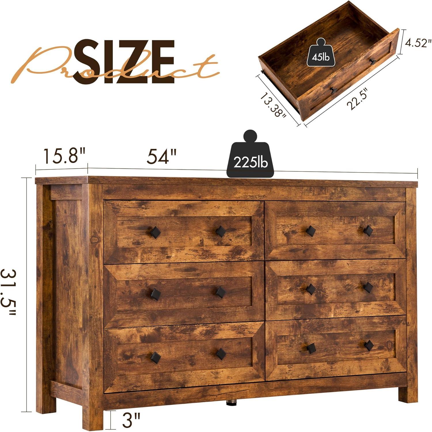 Nieto 6 - Drawer Dresser