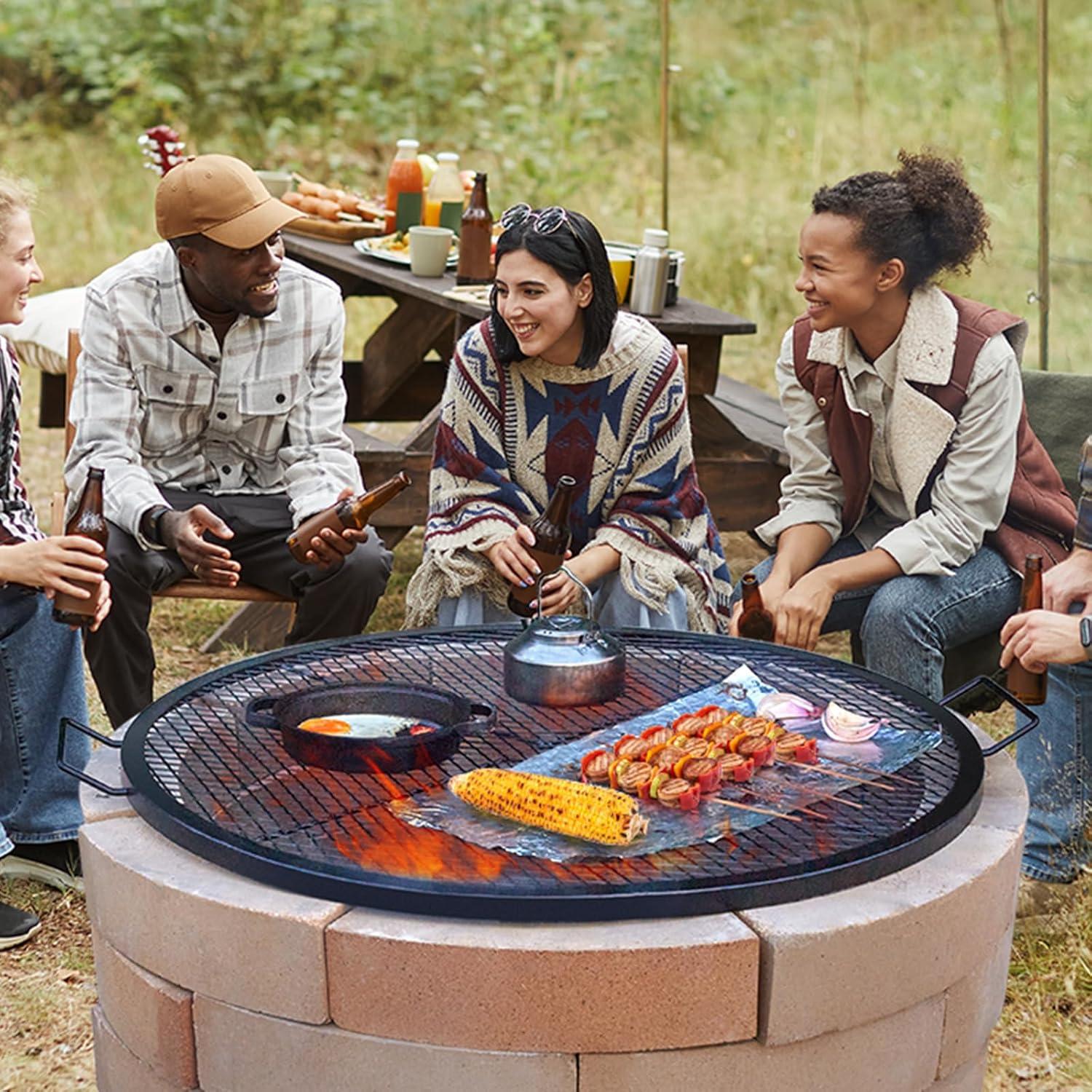 VEVOR Round Alloy Steel Fire Pit Tool