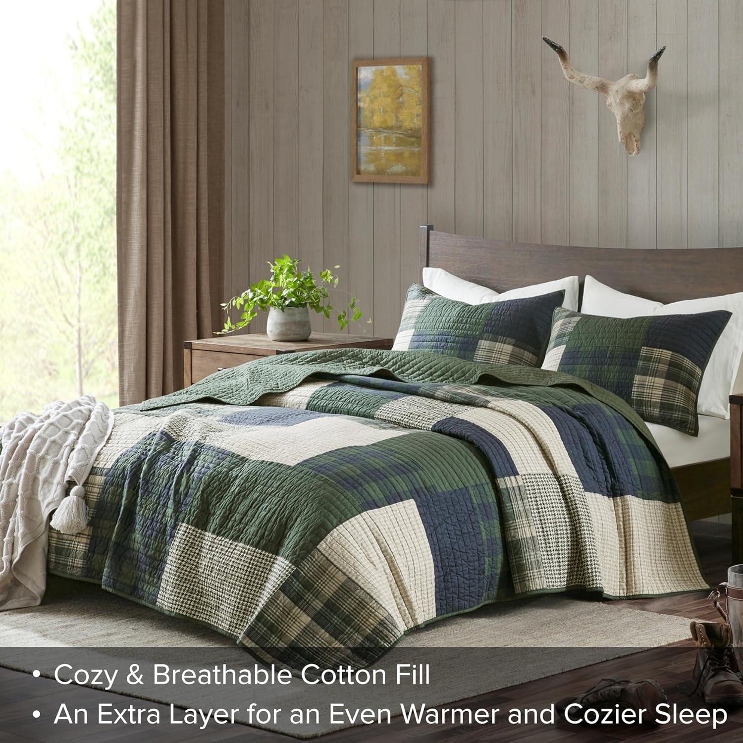 Woolrich Woolrich Mill Creek Oversized Cotton Quilt Set