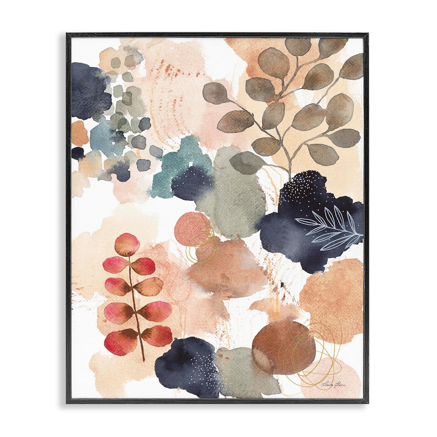 Stupell Industries Abstract Botanical Shape Collage Modern Boho Painting by Laura Horn - Painting