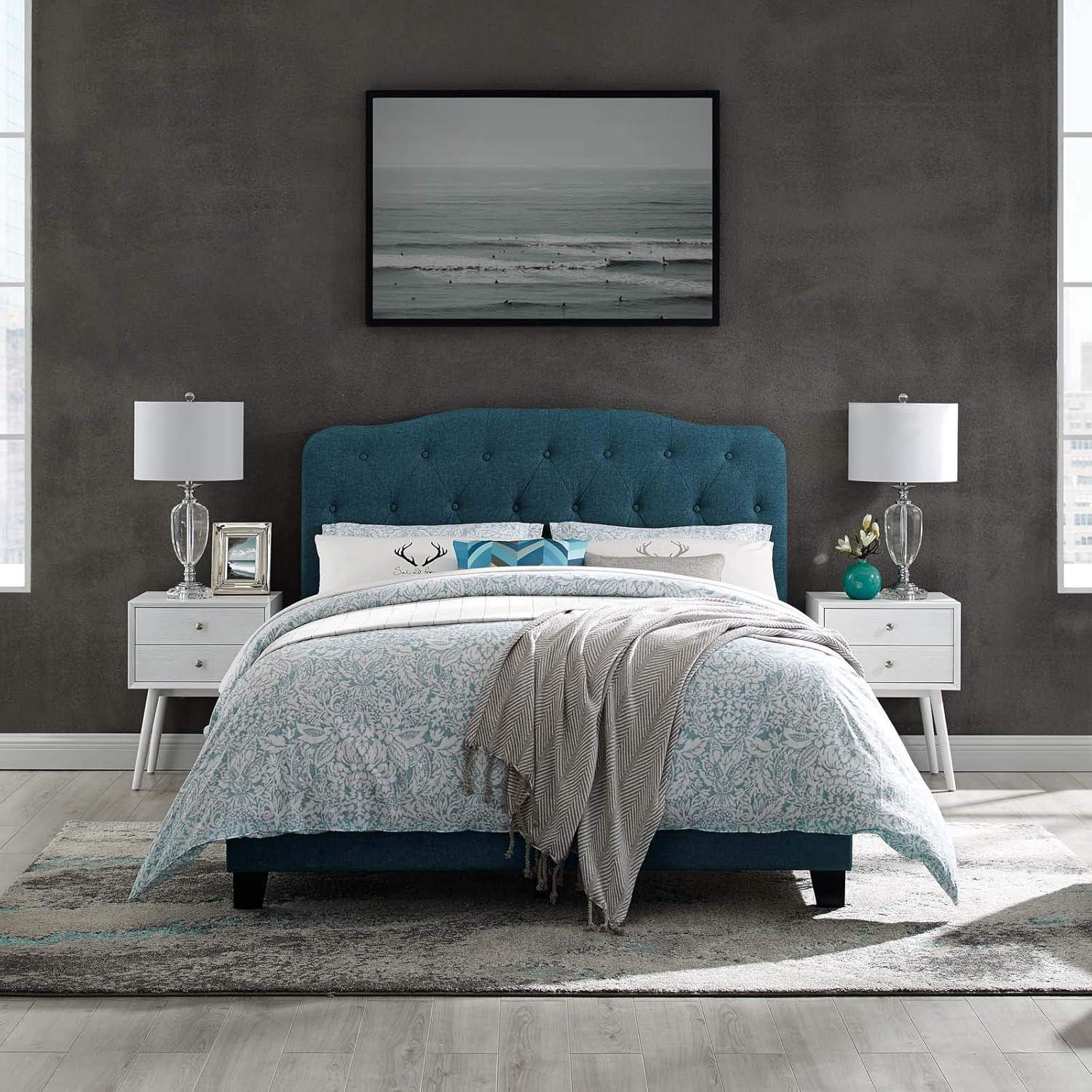 Amelia Upholstered Fabric Bed by Modway