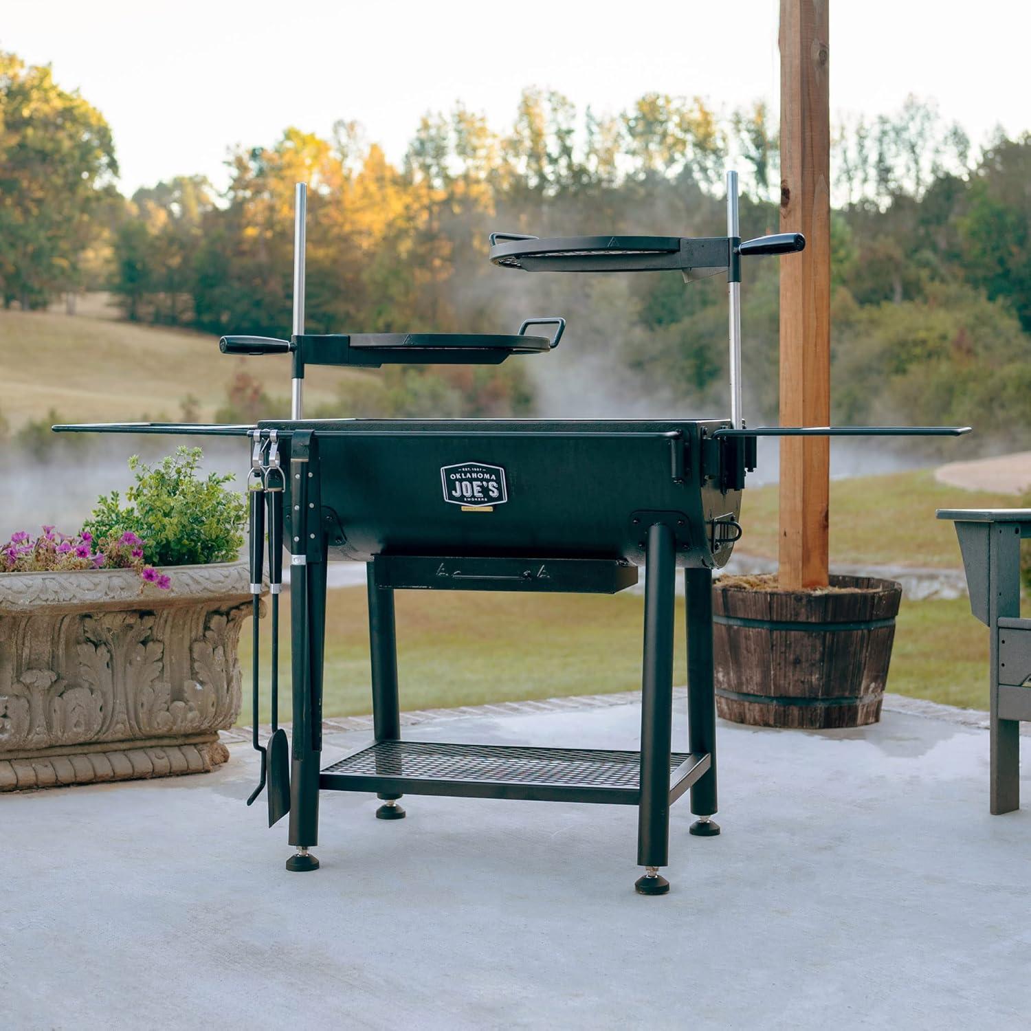 Oklahoma Joe's Firecraft Series Open Fire Barrel Charcoal Grill