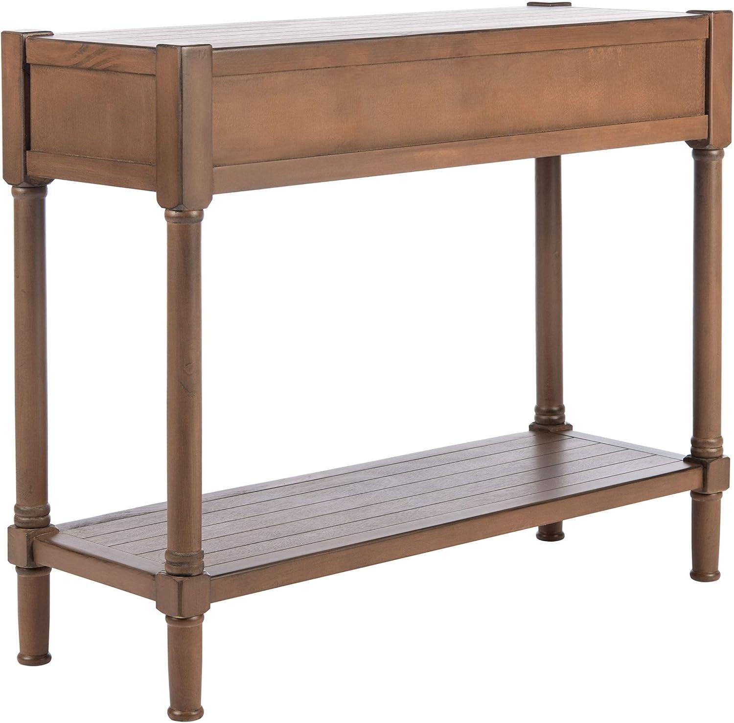 Filbert 2 Drawer Console Table - CNS5716C - Brown - Safavieh
