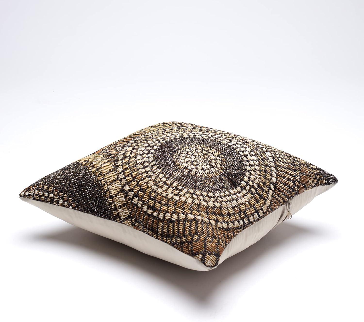 Liora Manne Marina Circles Indoor/Outdoor Pillow 18" X 18"