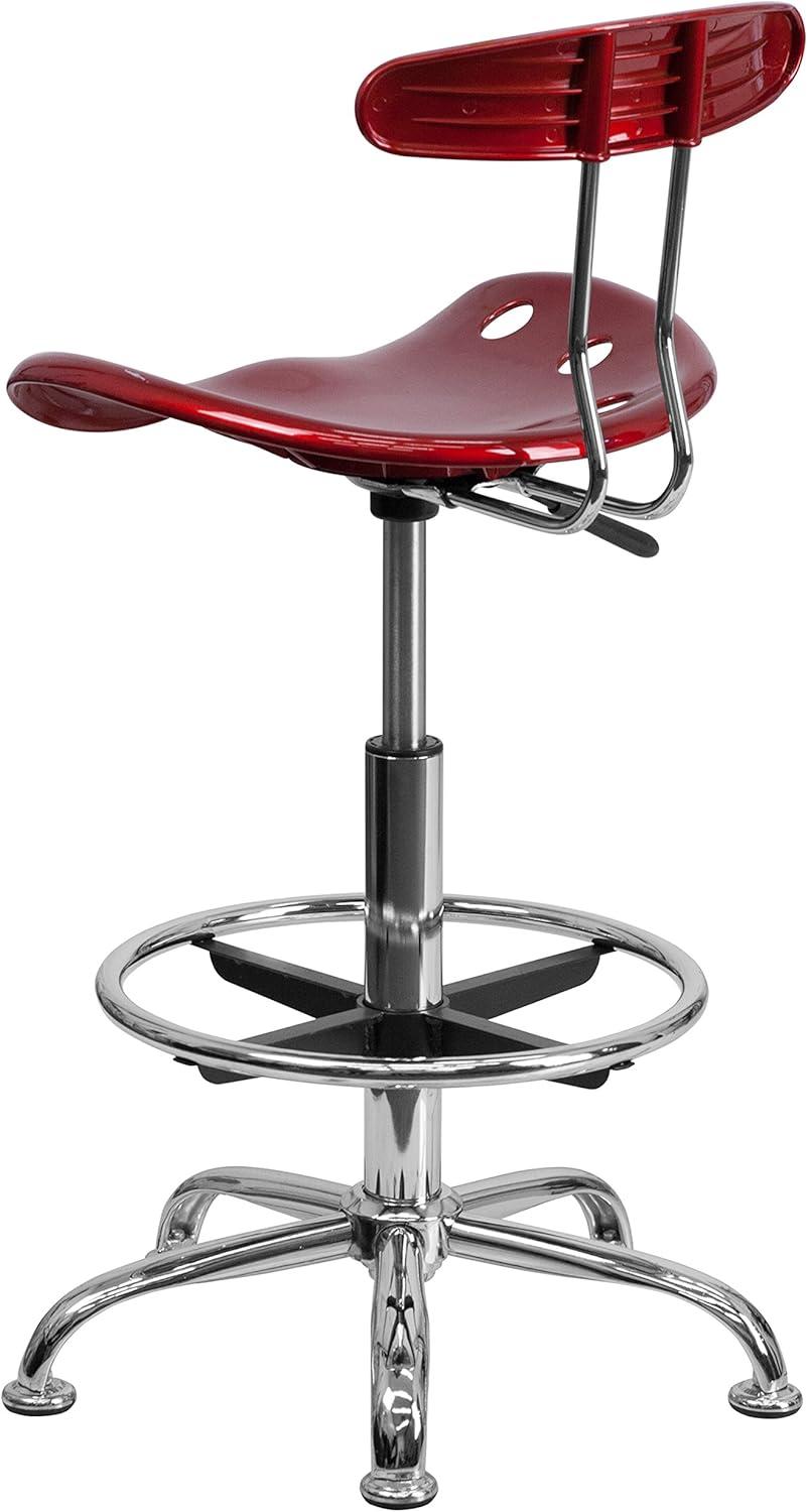 Flash Furniture Monroe Adjustable Height Swivel Bar Stool