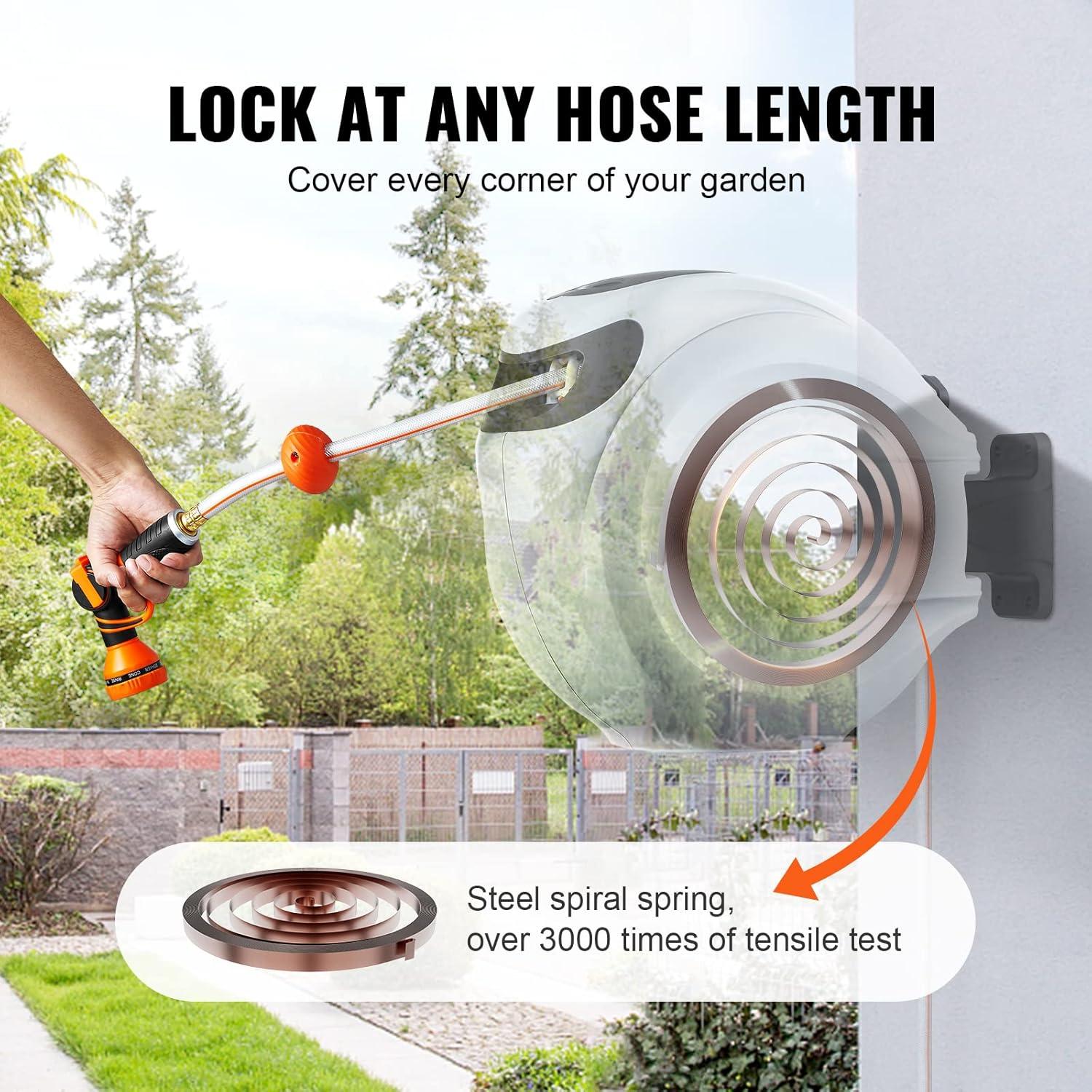 VEVOR Metal Wall Hose Reel