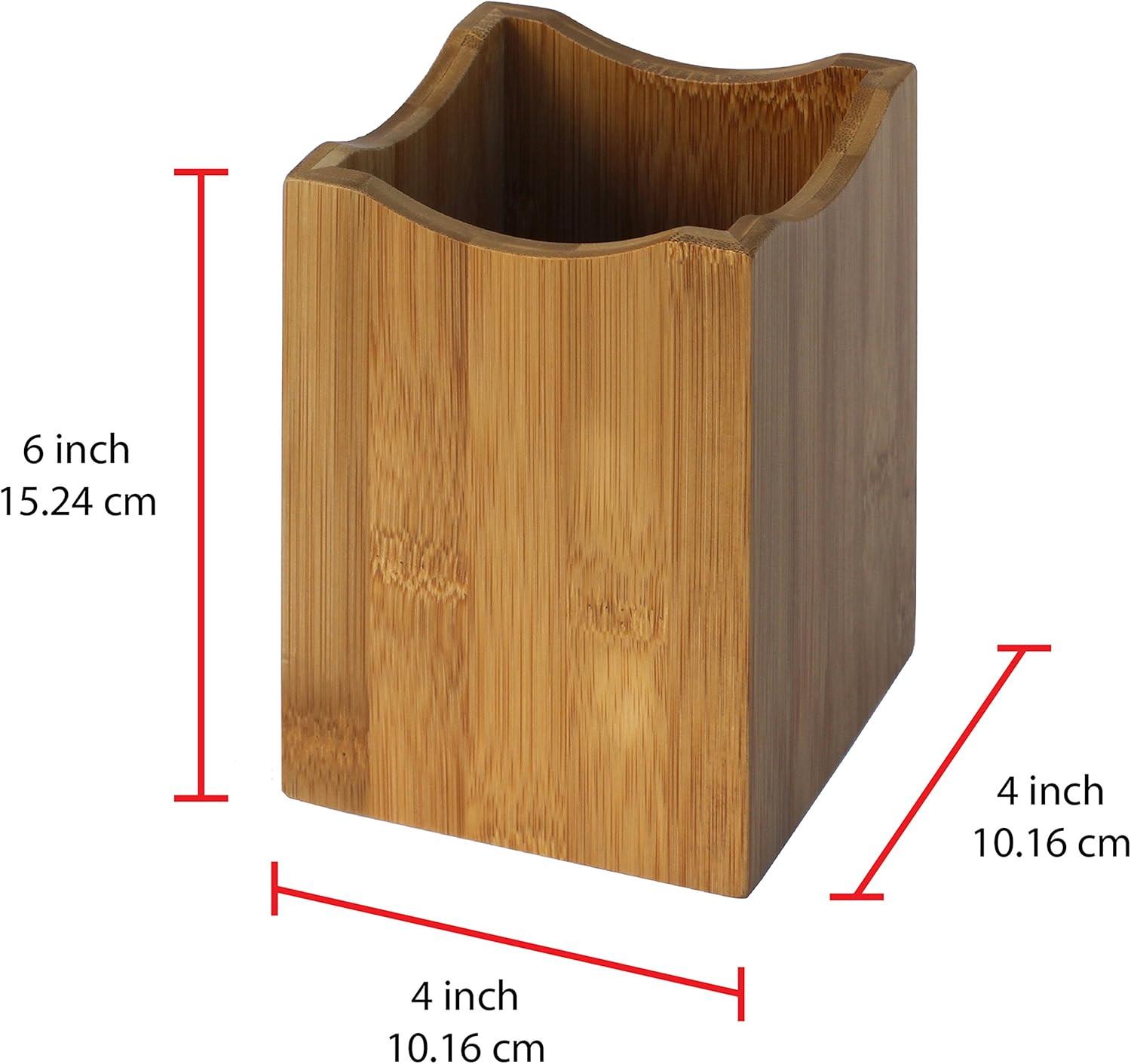 Rebrilliant Bamboo Utensil Crock