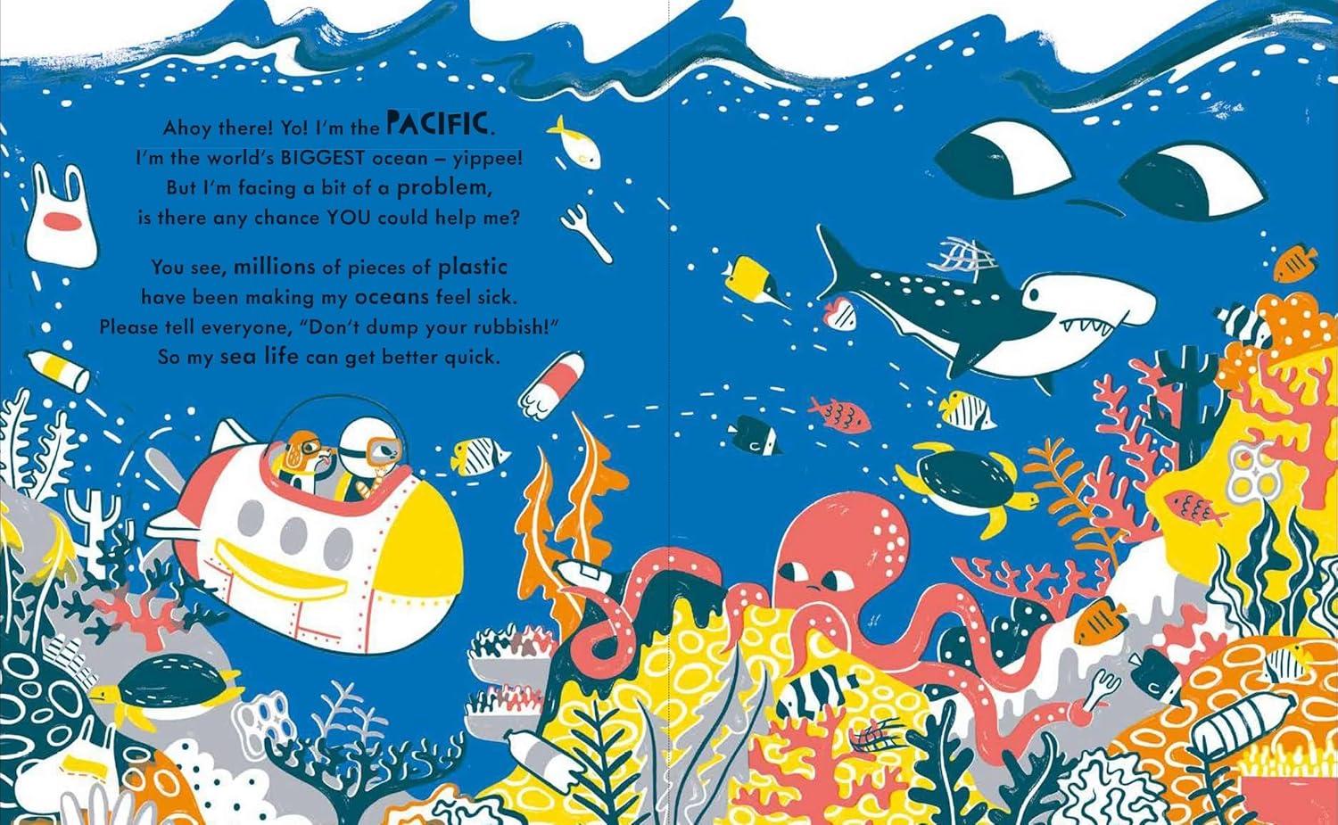 Meet the Oceans Illustrated Kids' Non-fiction Book