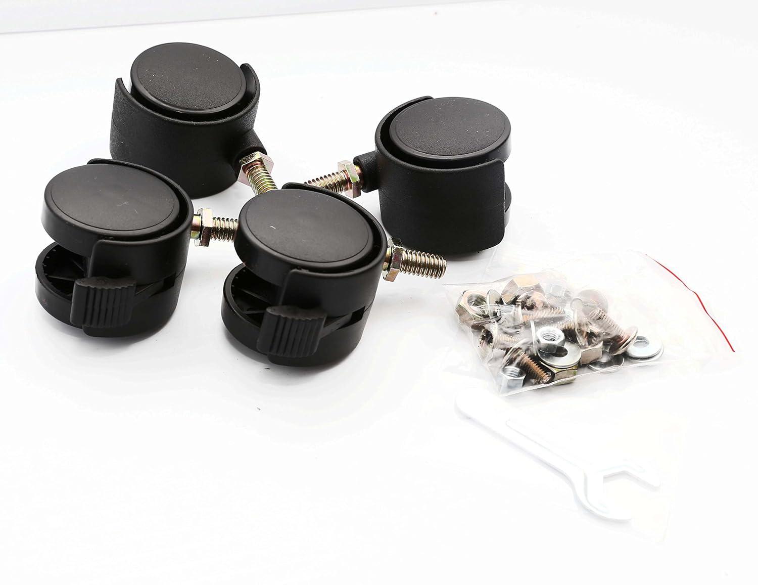 Syba SY-ACC65079 Metal Mobile Desktop Tower Computer Rolling Stand with Adjustable Width and Caster Wheels