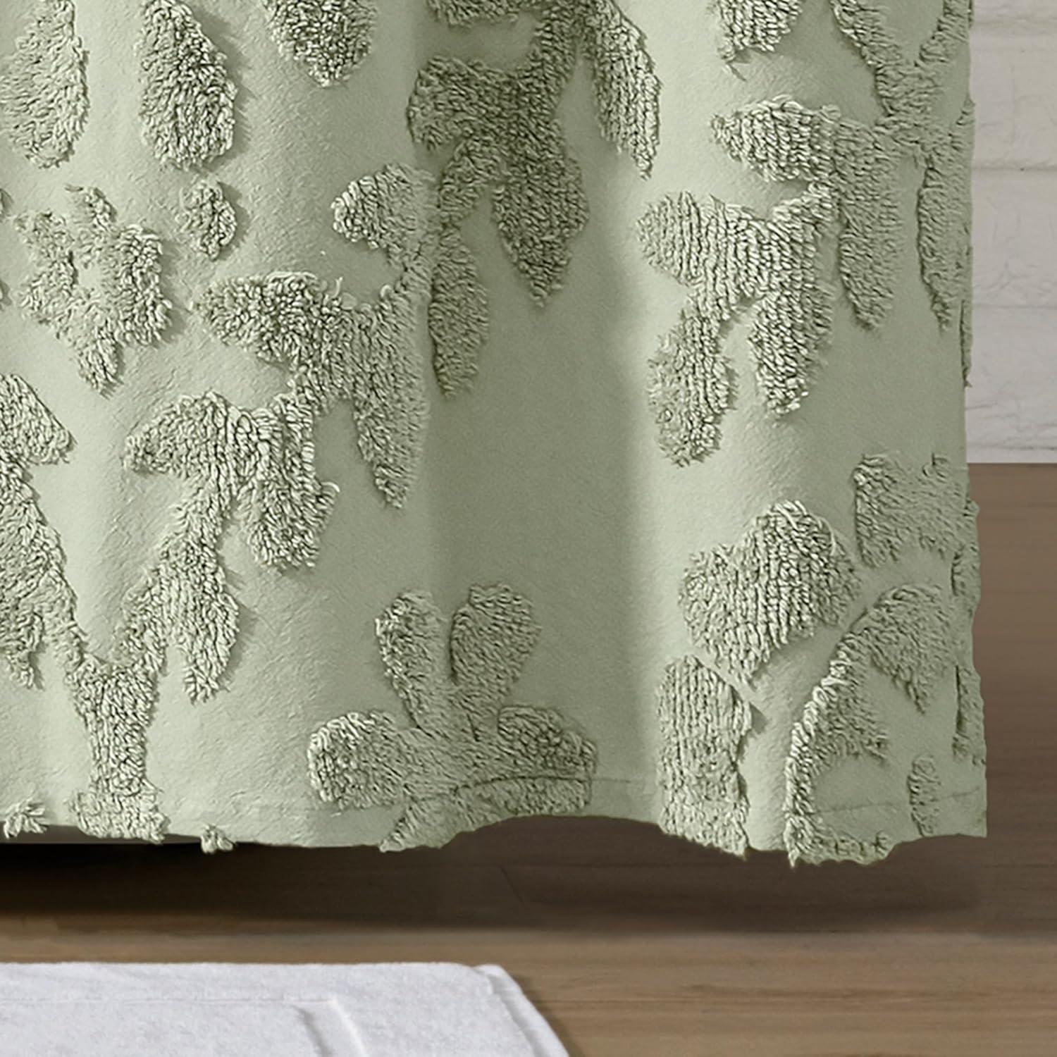 Peri Home Peri Home Chenille Laurel Shower Curtain 72 X 72