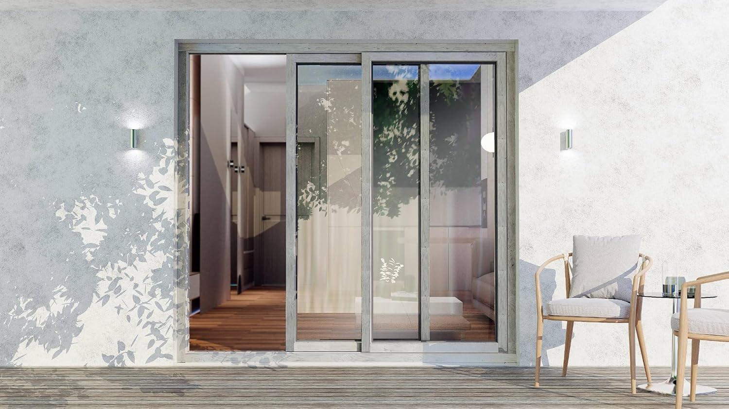 VDomDoors 8166 80'' Double Pane Patio Doors