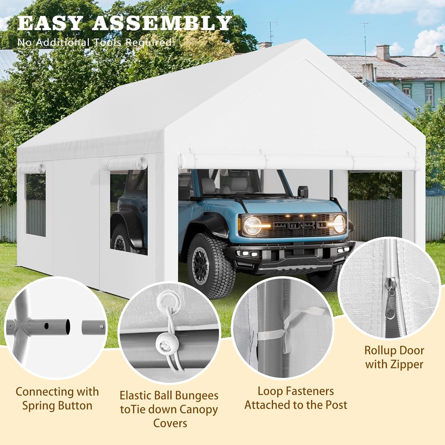 VEVOR Steel Carport