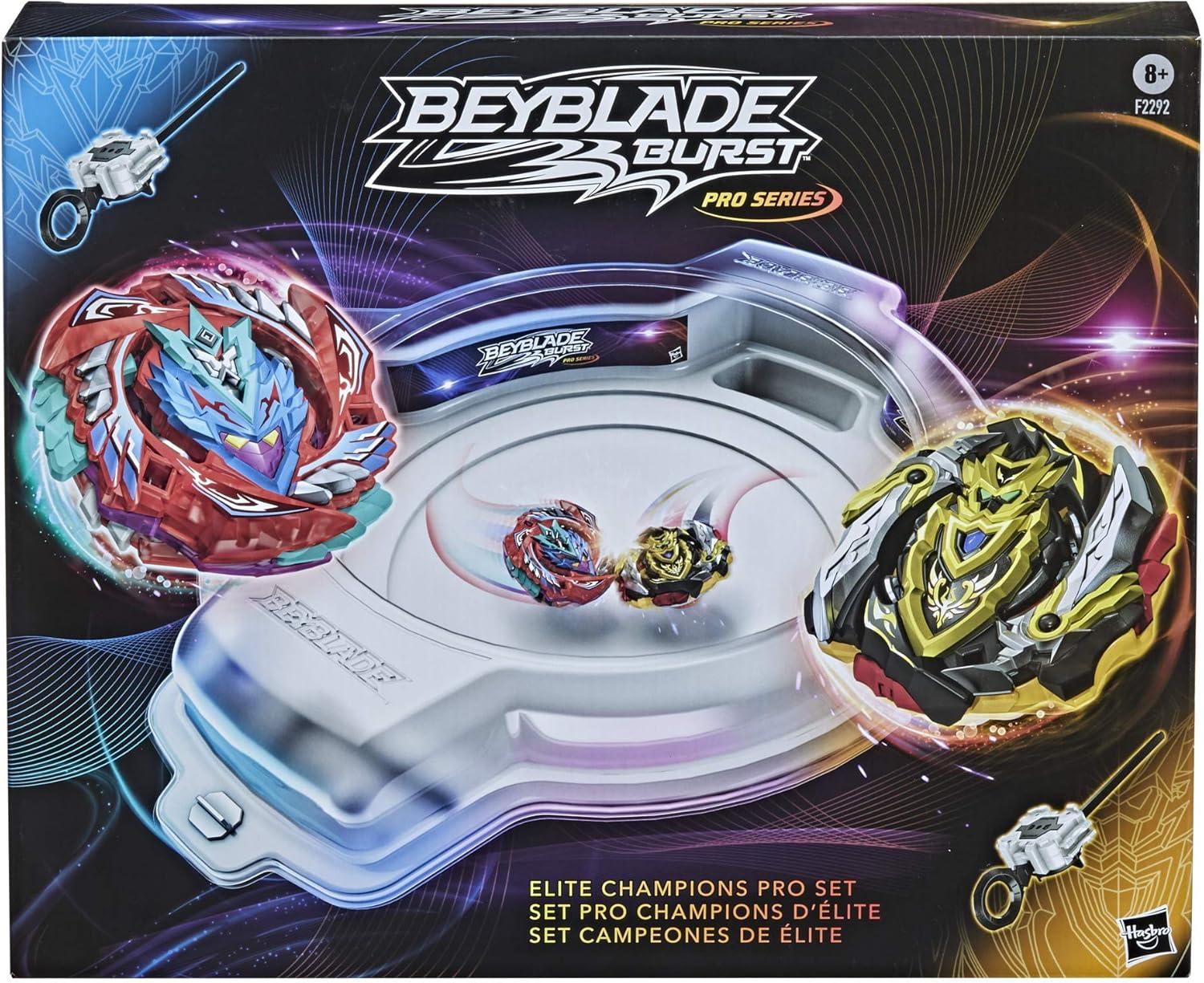 Beyblade Burst Pro Series Elite Champions Pro Battling Top Set Kids Toy for Boys and Girls