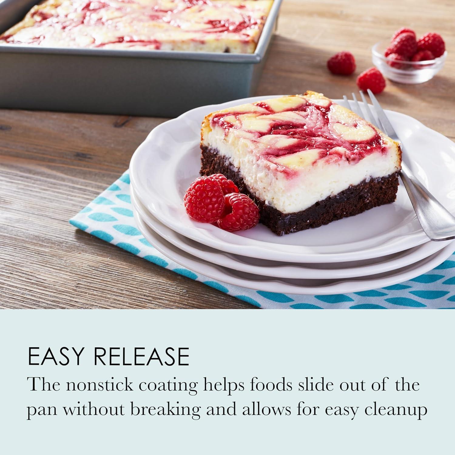 Chicago Metallic Commercial II Non-Stick 9-Inch Square Cake Pan