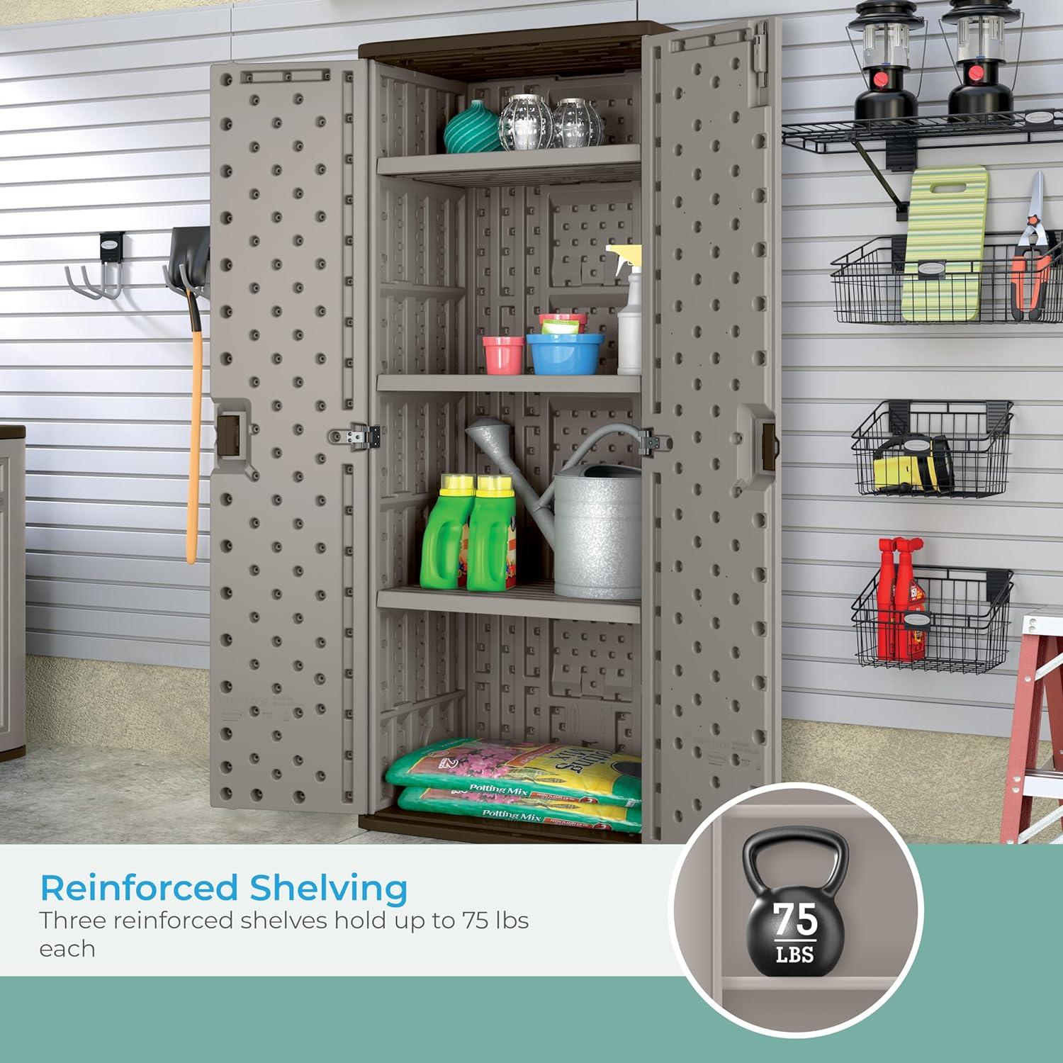 72" H x 30" W x 20.25" D Storage Cabinet