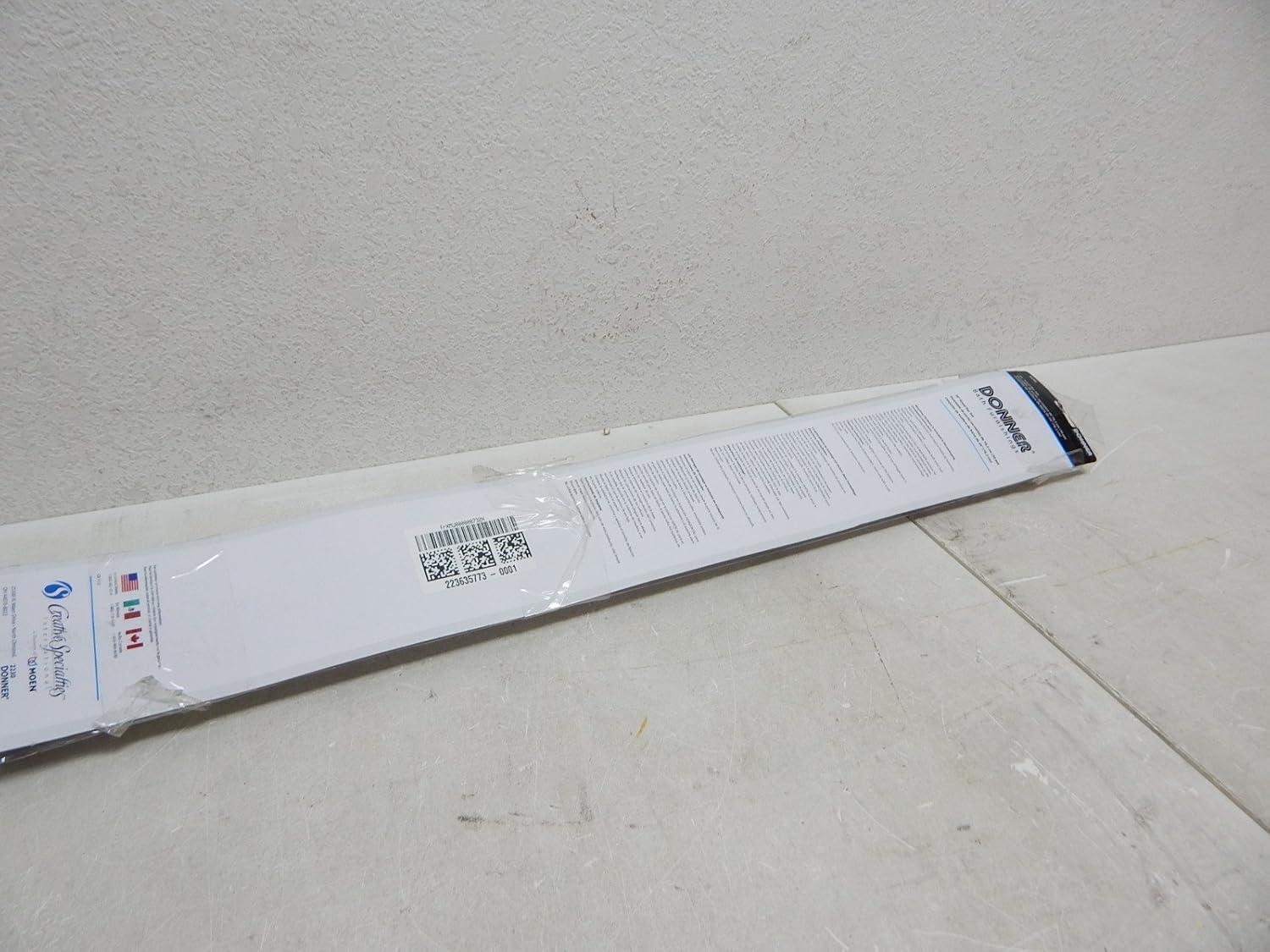 Moen 2230 Towel Bar, 30 in L Rod, Aluminum, Chrome, Surface Mounting