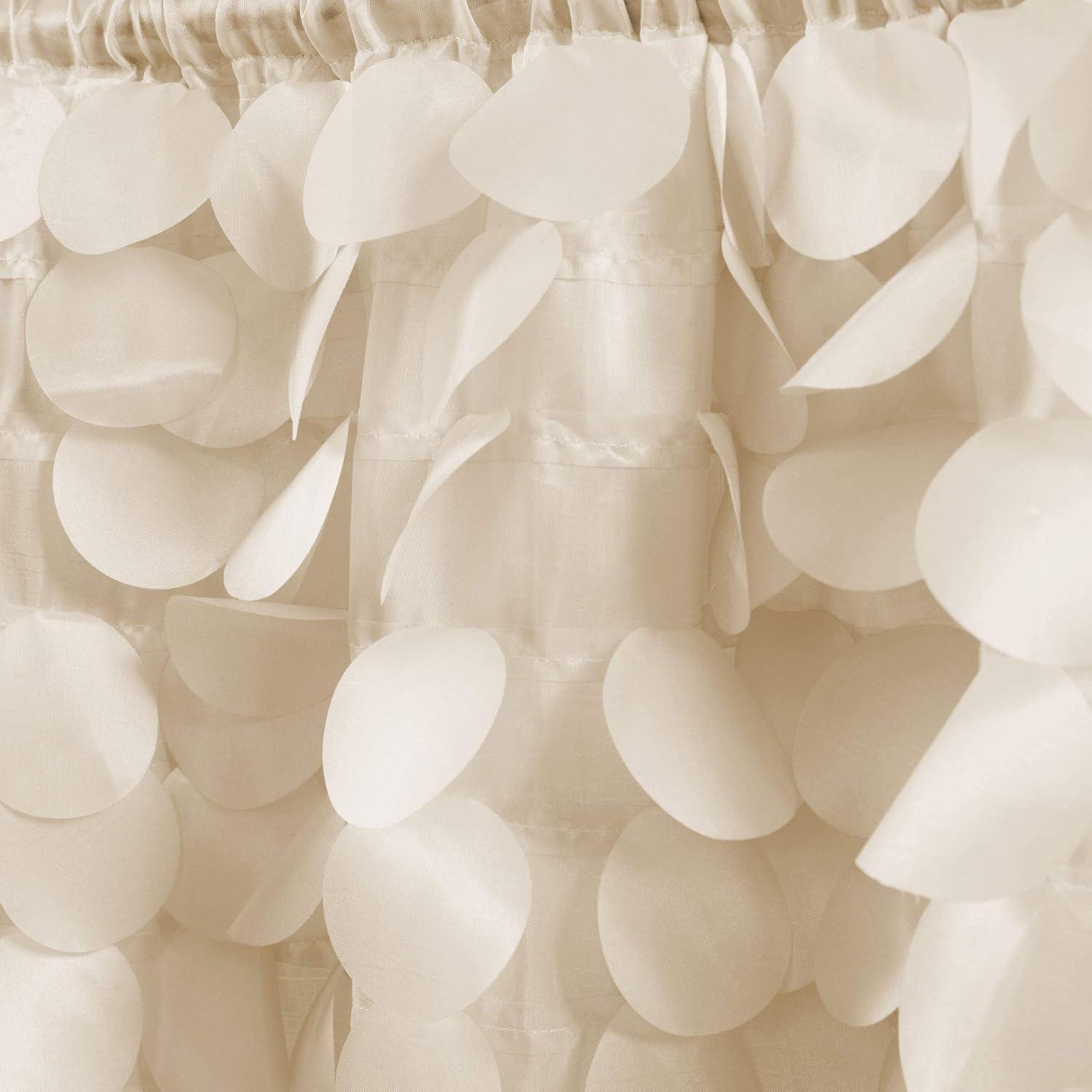 Lush Decor Gigi Scalloped Window Valance