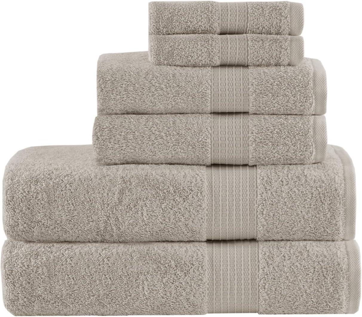 Hokku Designs 6 Pack Cotton Towel Set