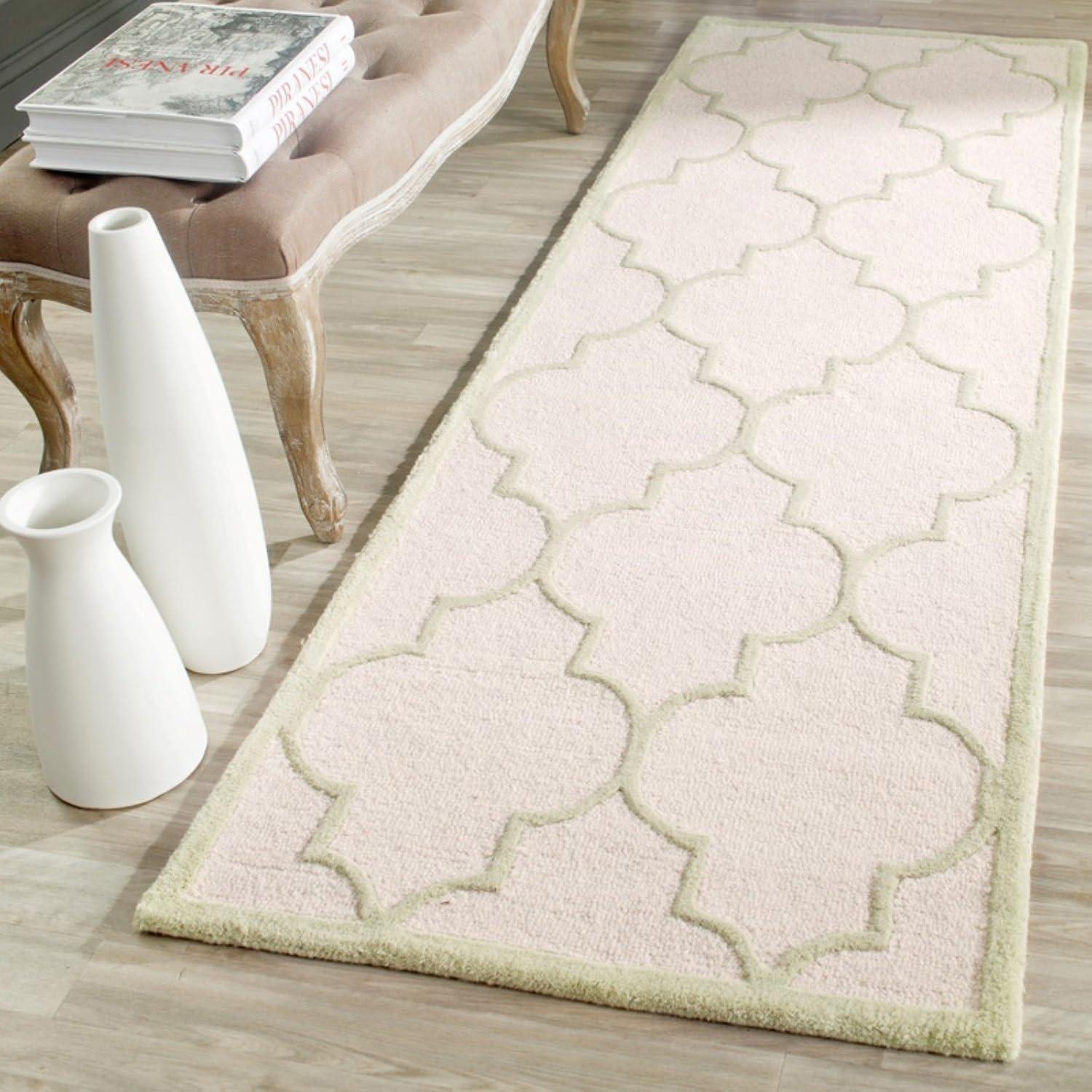 Cambridge CAM134 Tufted Indoor Area Rug - Lavander/Ivory - 5'x8' - Safavieh