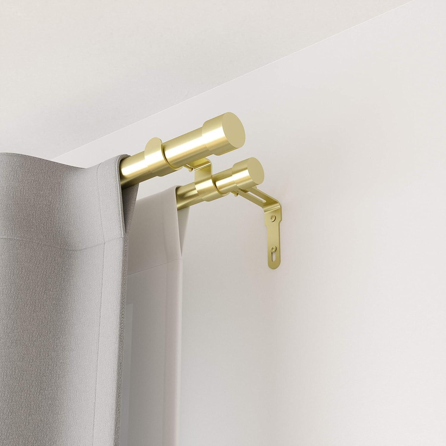 Cappa Drapery Solutions Double Curtain Rod