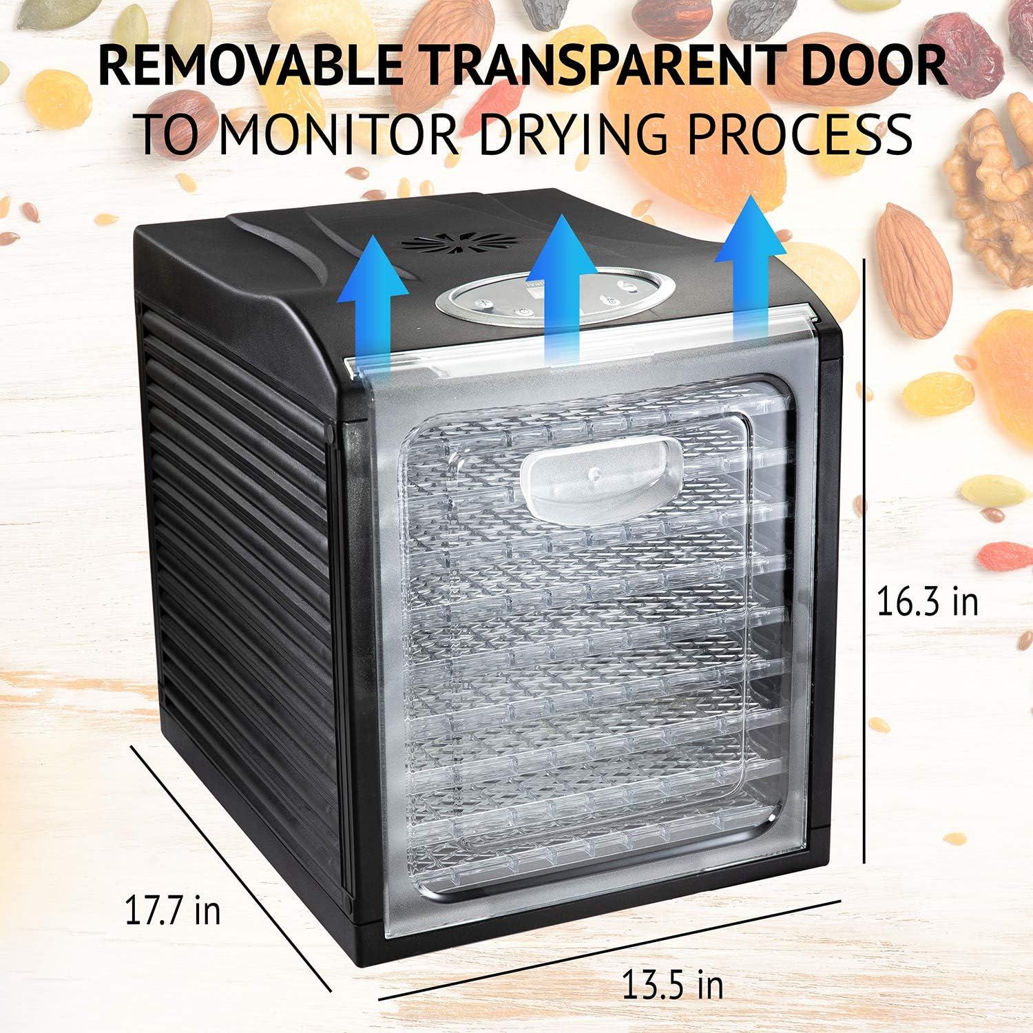 Ivation Ivation 9 Tray 600 Watt Food Dehydrator