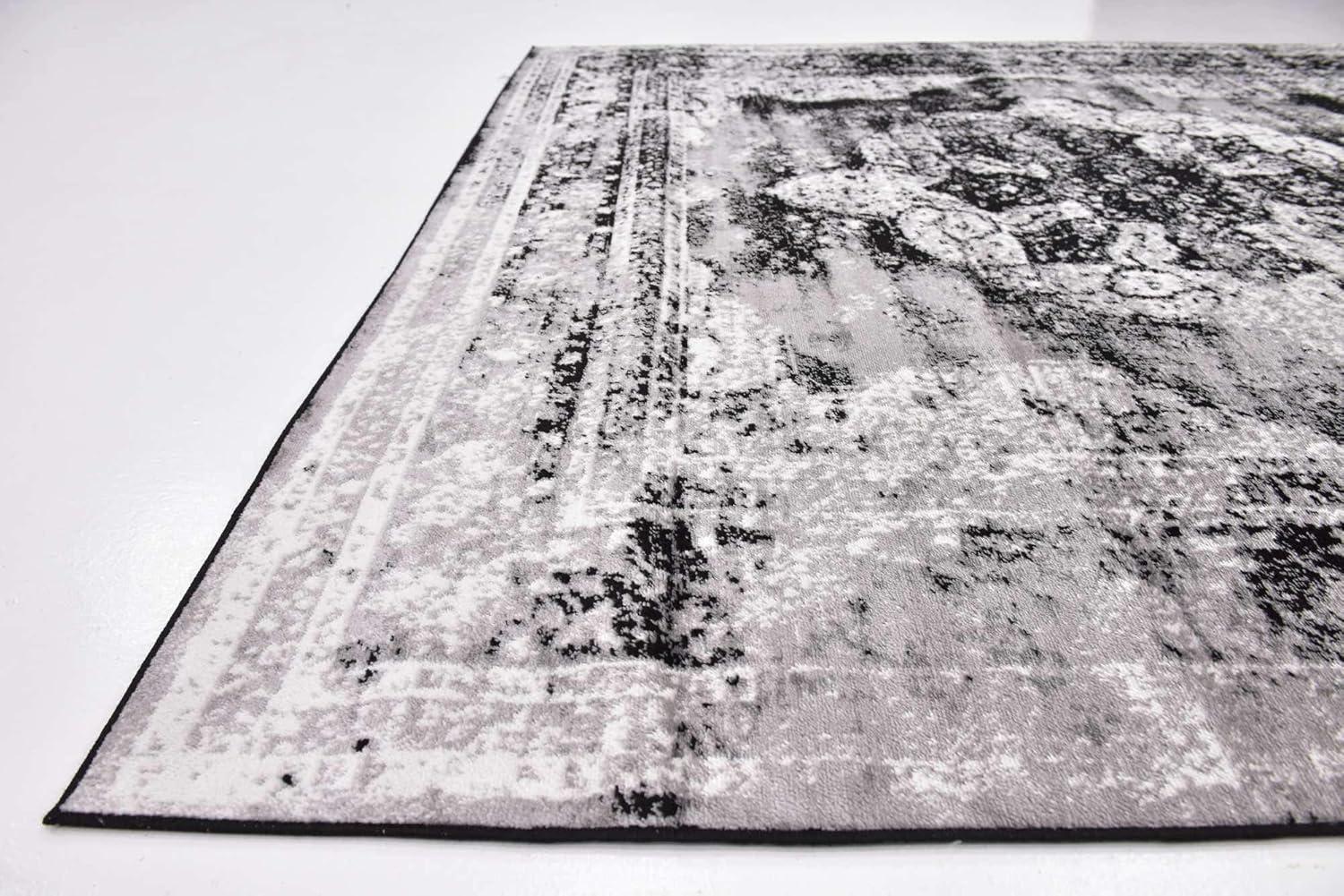 Unique Loom 8' 0 x 8' 0 Sofia Salle Garnier Beige Area Rug
