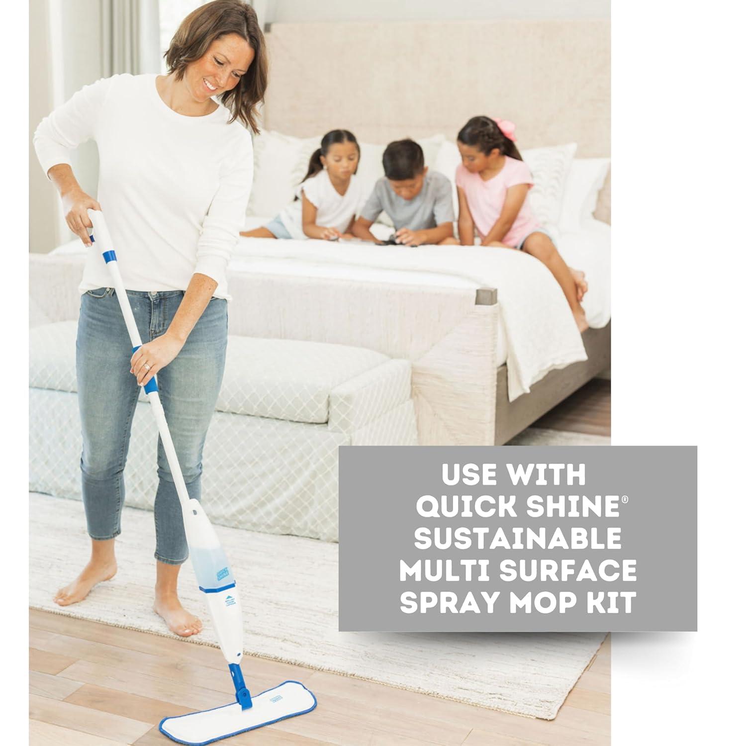 Quick Shine Multi-Surface Floor Cleaner Refill, 64 fl. oz., Fresh Scent