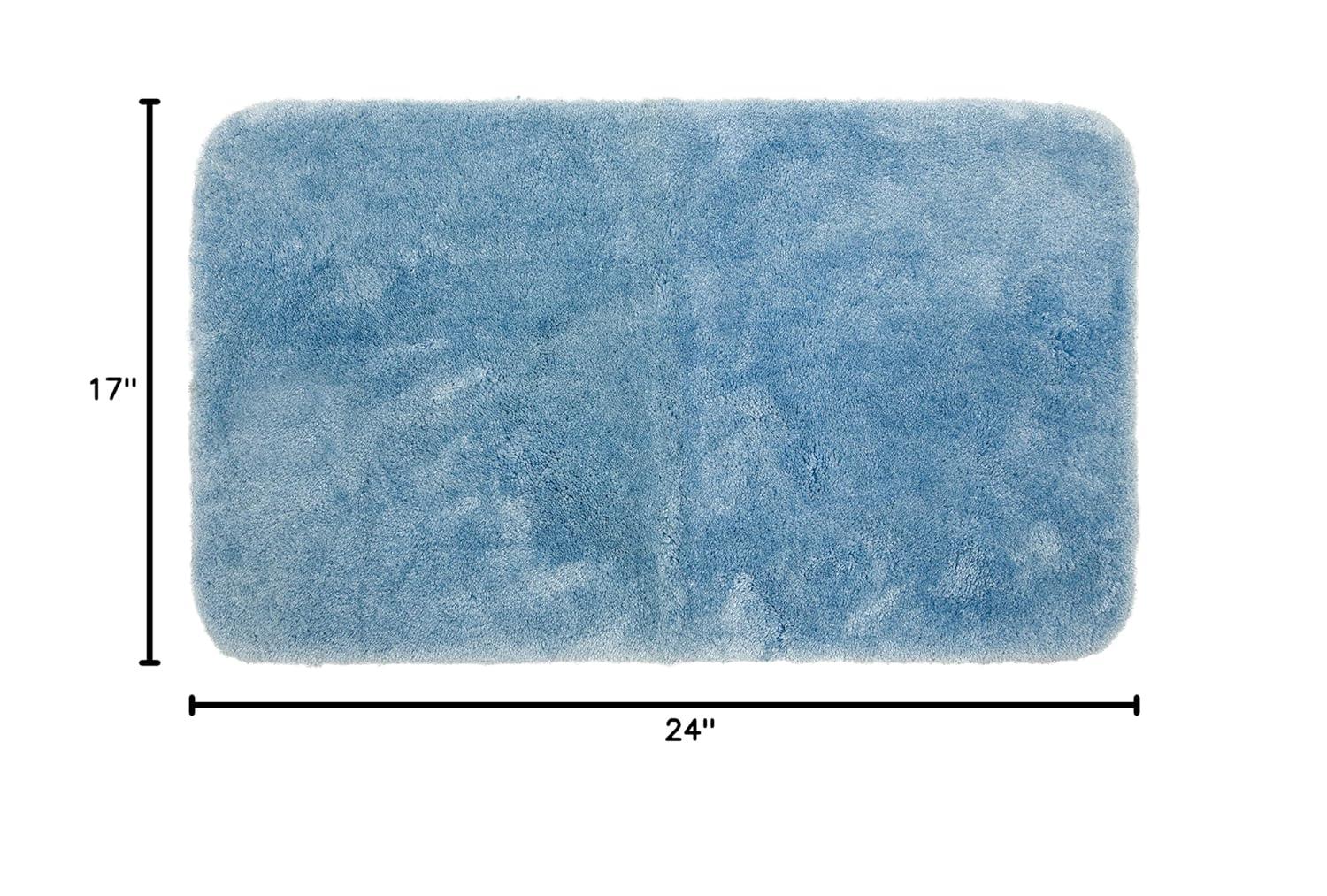 Mohawk Home Royal Bath Rug Wedgewood, 1'5"x2', Light Blue