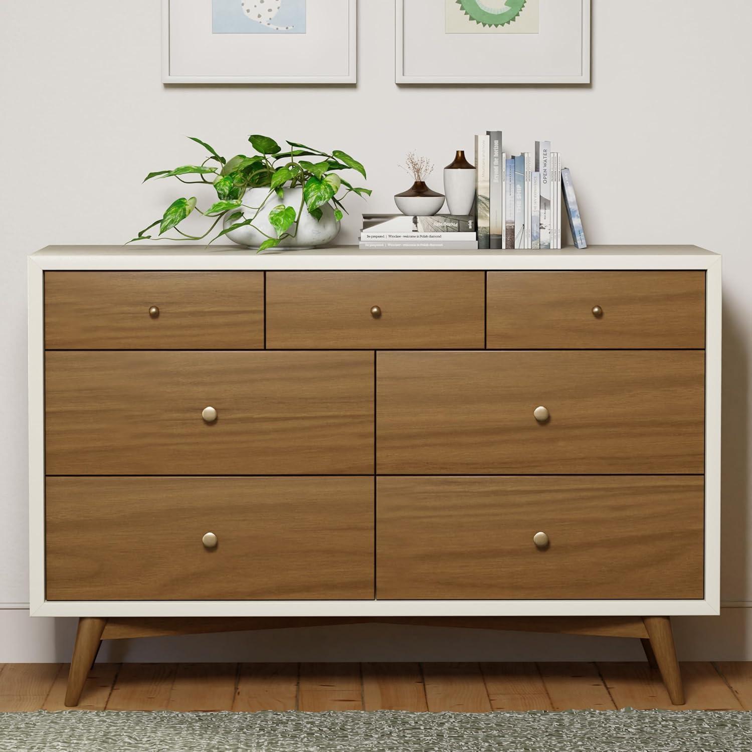 Palma 7 Drawer 53" W Double Dresser
