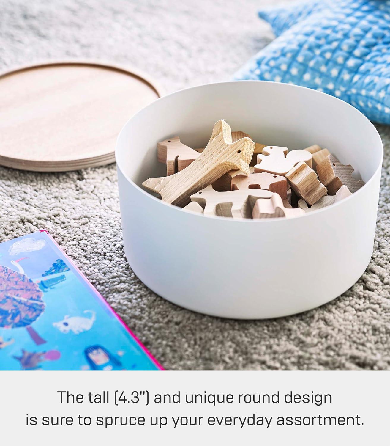 Yamazaki Home Rin Metal Storage Bin