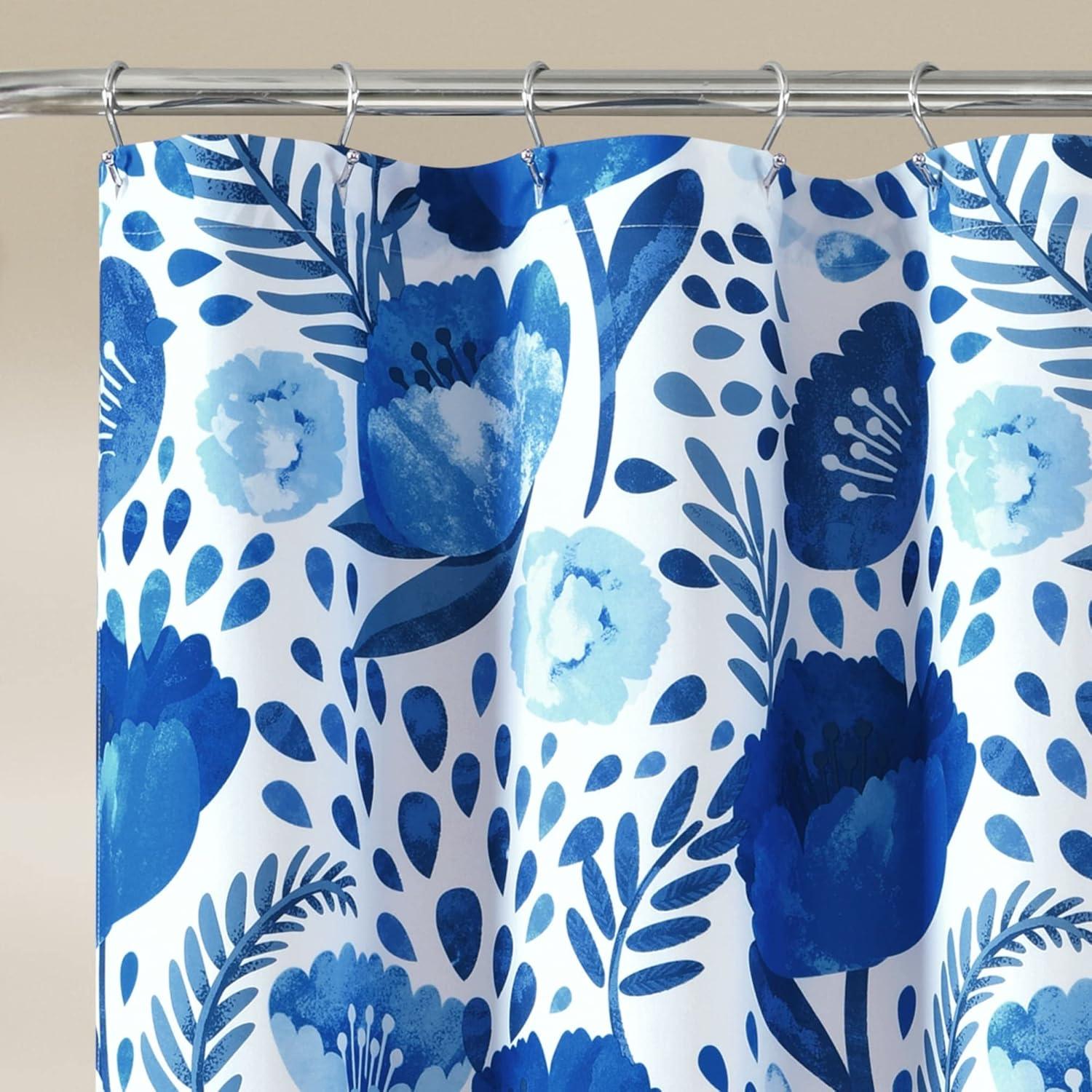 Lush Decor Bryonhall Floral Shower Curtain