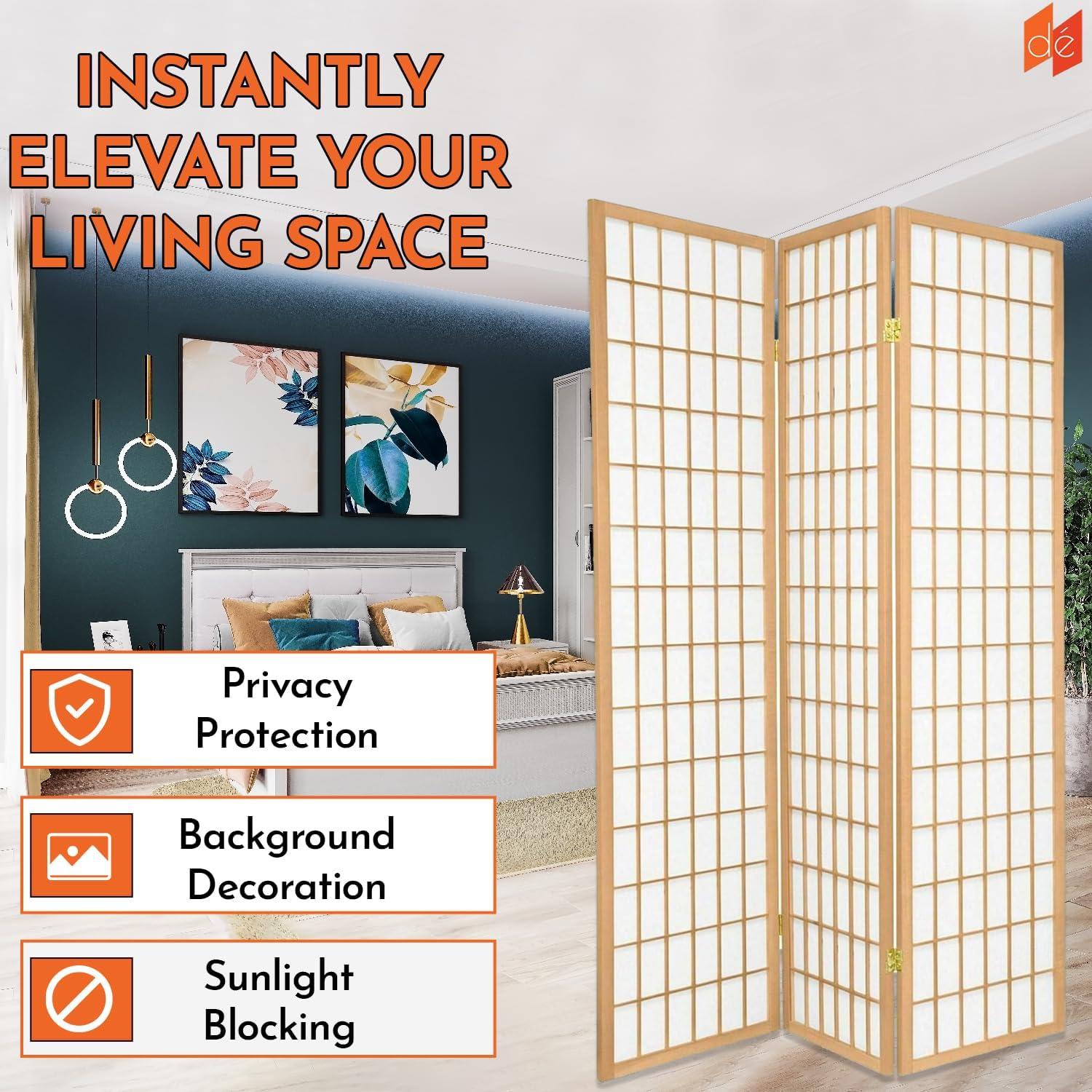 Red Barrel Studio® Niemann 70.5" Tall Room Divider Shoji Style