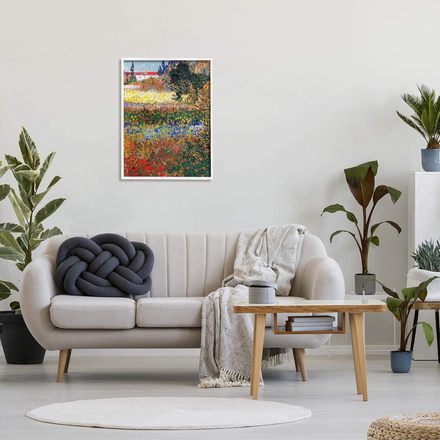 Stupell Industries " Flower Garden Van Gogh Vivid Painting " by One1000paintings Painting Print