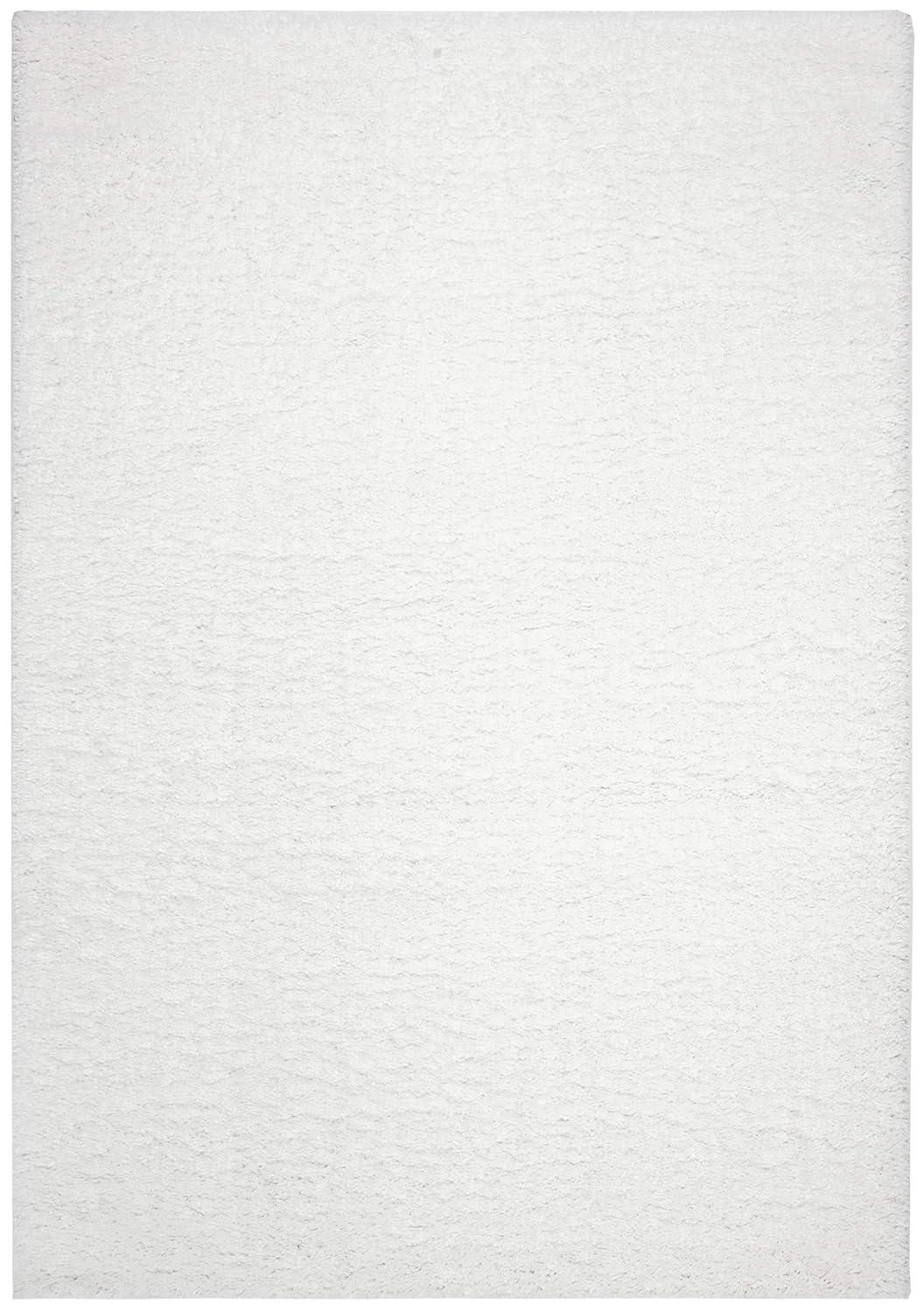 August Shag 900 AUG900 Power Loomed Indoor Area Rug - White - 9'x12' - Safavieh