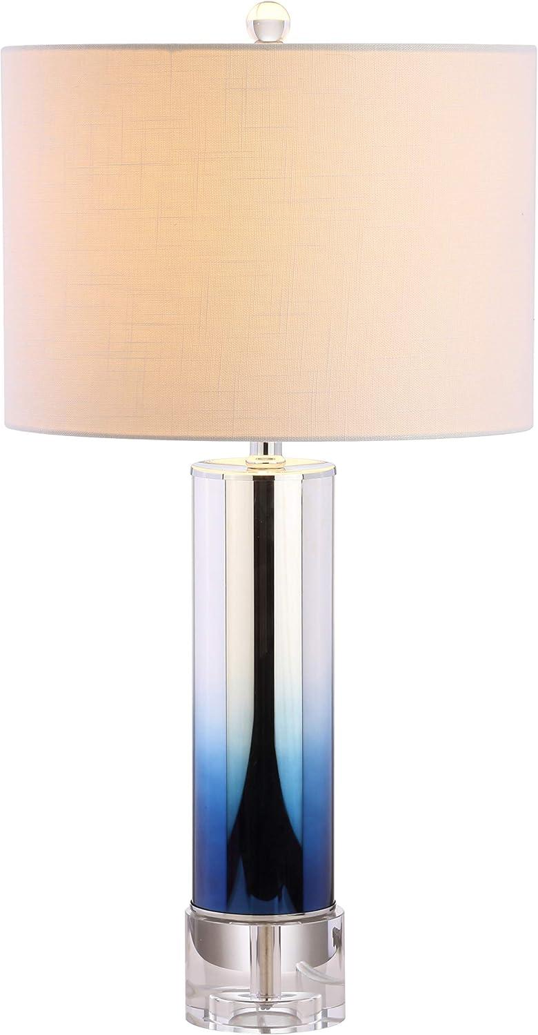 JONATHAN Y Edward Glass/Crystal LED Table Lamp