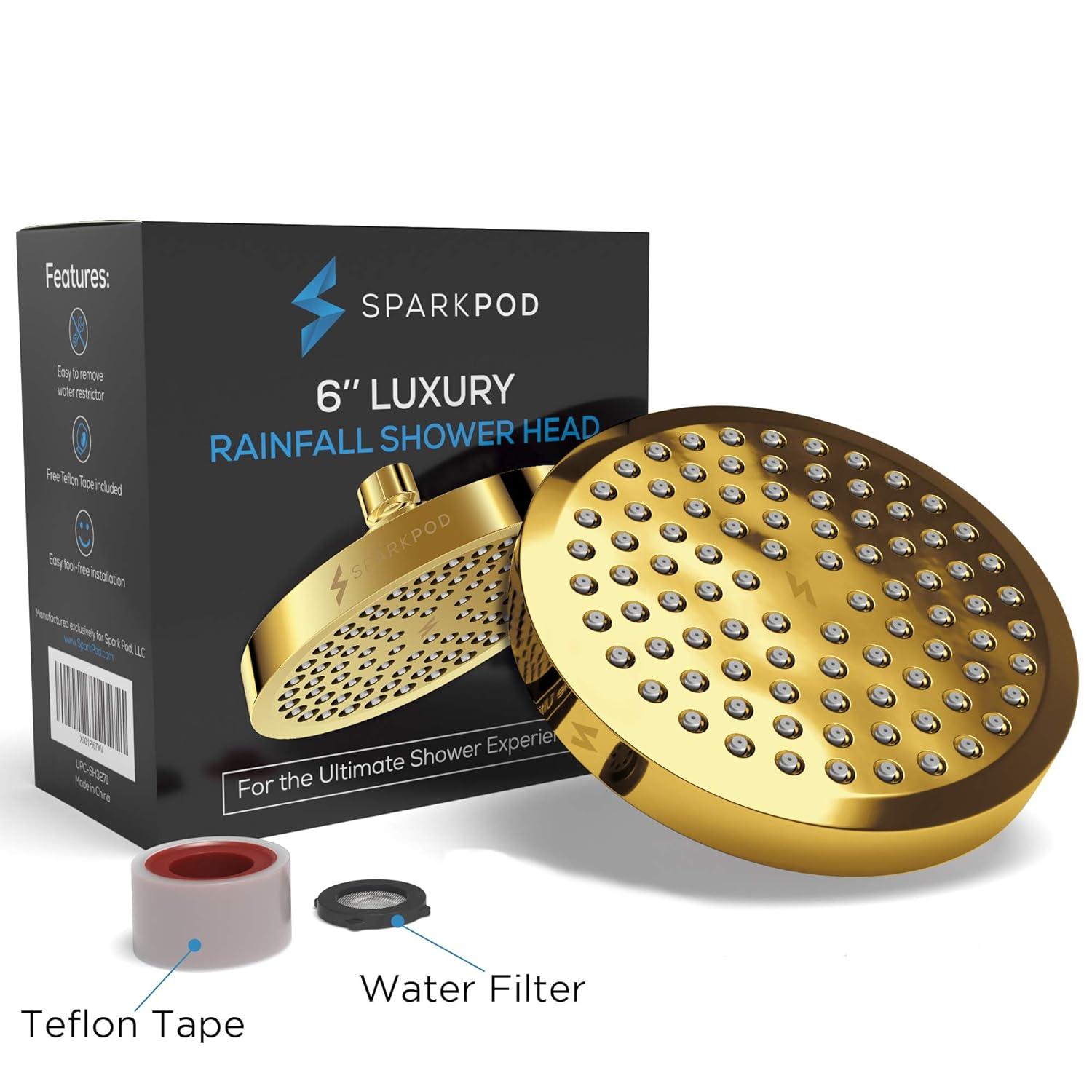Masoter CL1559TH Adjustable Shower Head 1.8 GPM